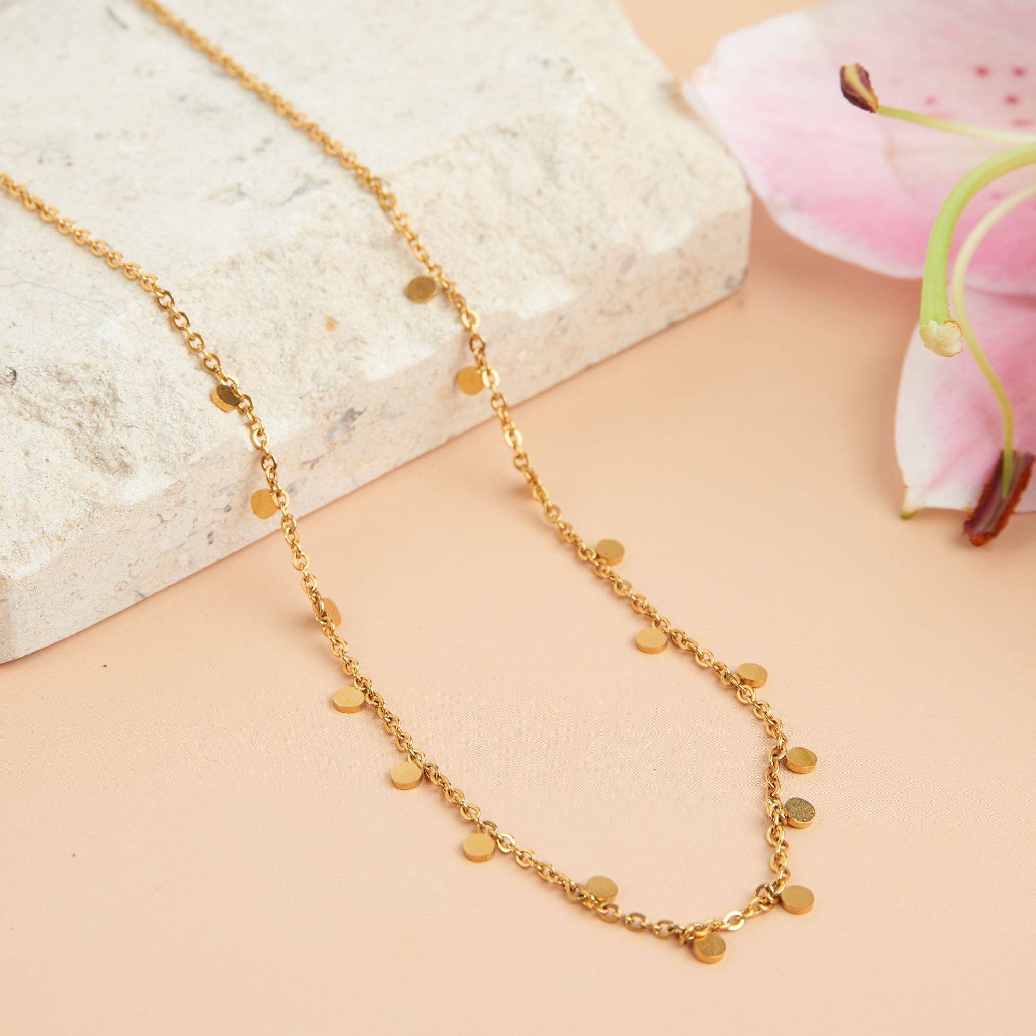 Narelle Disc Necklace