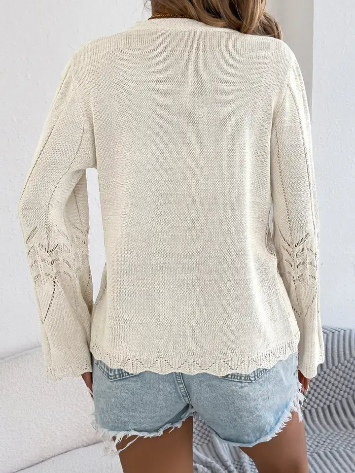 Meadow Lace Crochet Cardigan