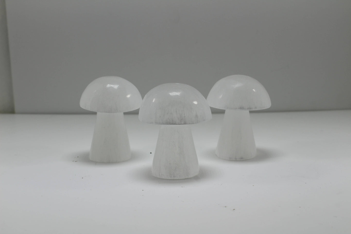 Selenite Mushroom White