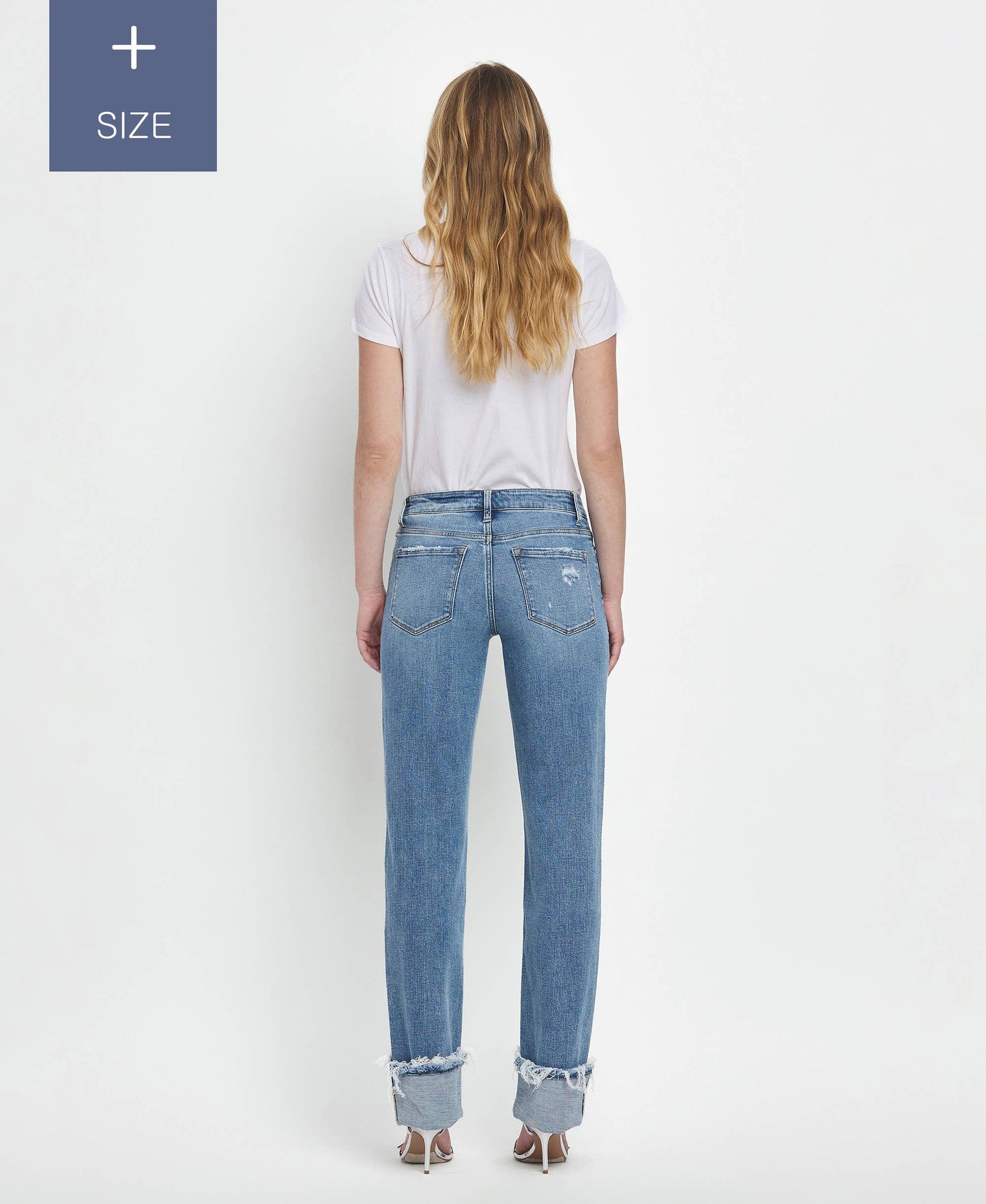 Cindy Tummy Control Straight Jeans (Curvy)