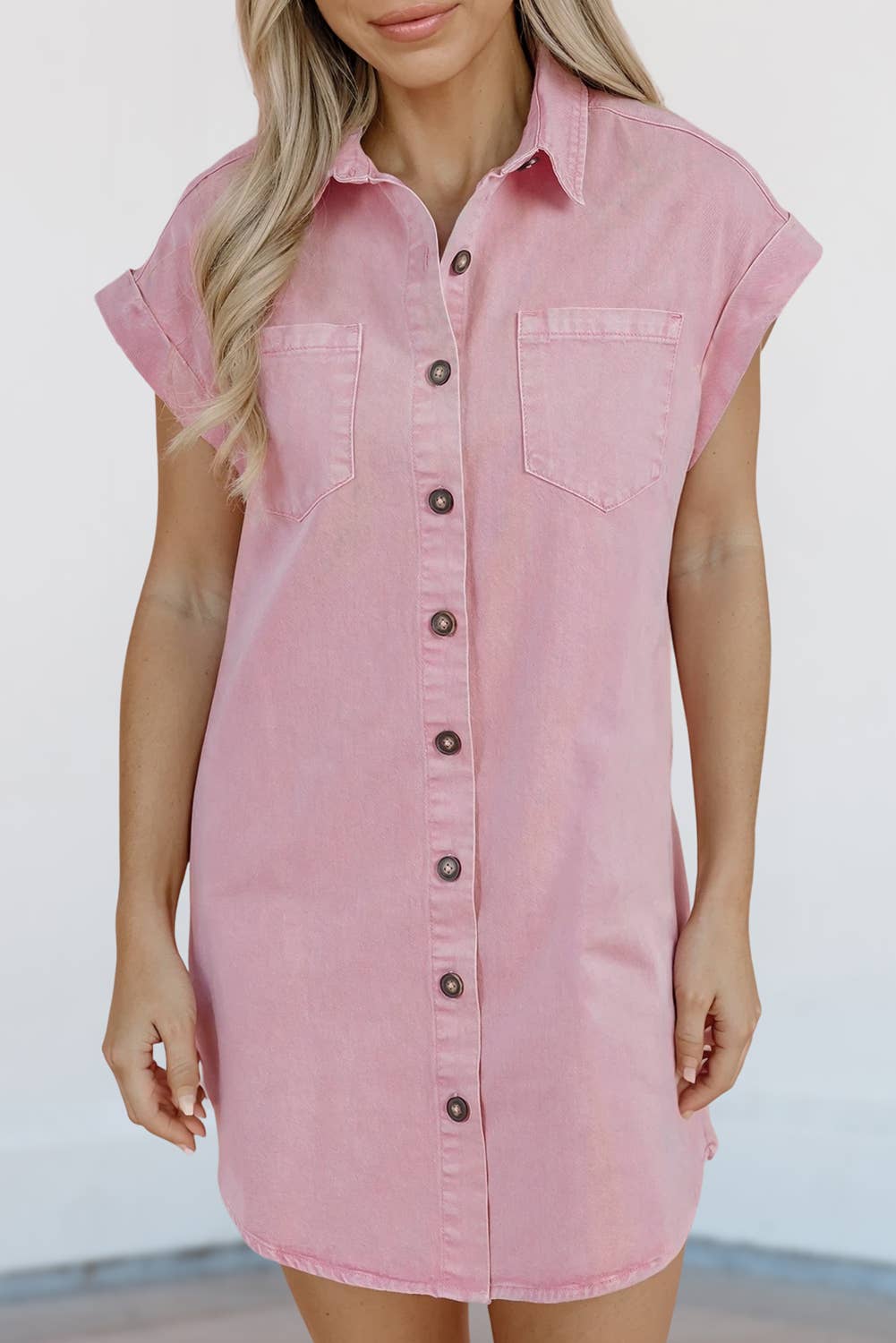 Hey Cowboy Denim Dress