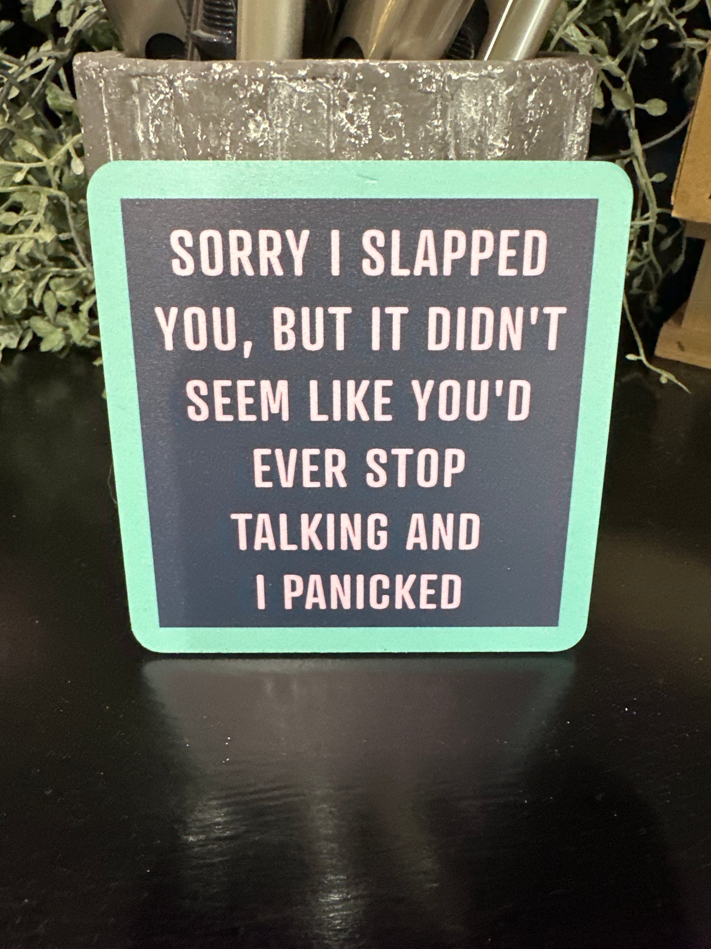'Drinks On Me' Coasters