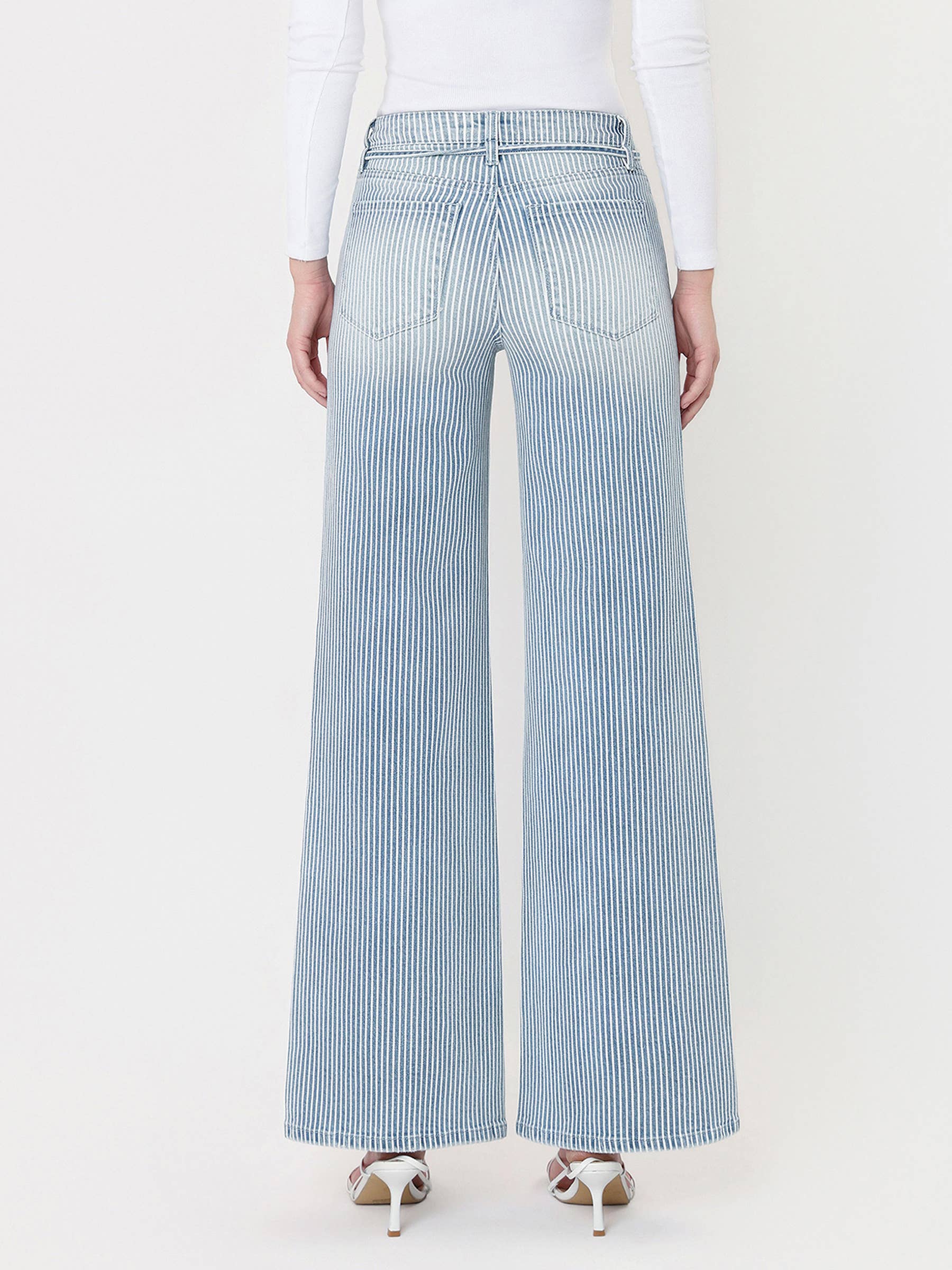 Pinstripe Play Jeans