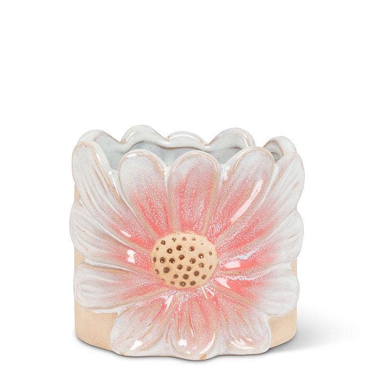 Pink Daisy Planter