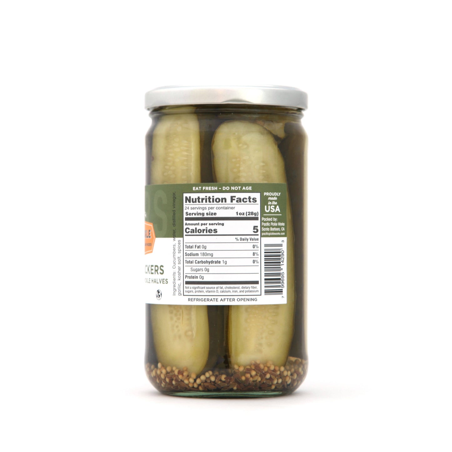 Home-style Garlic Dill Pickles