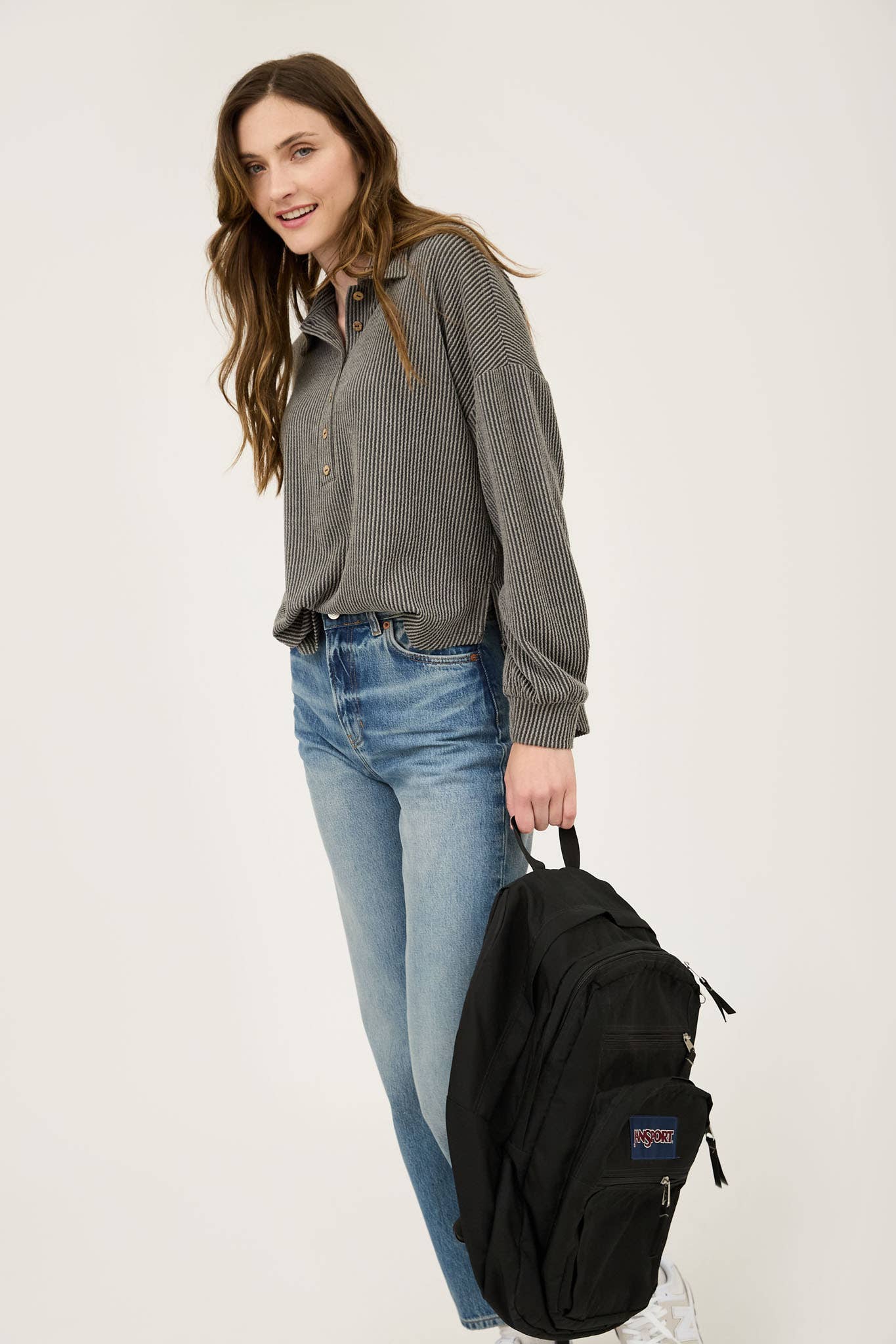 Pinstripe Long Sleeve
