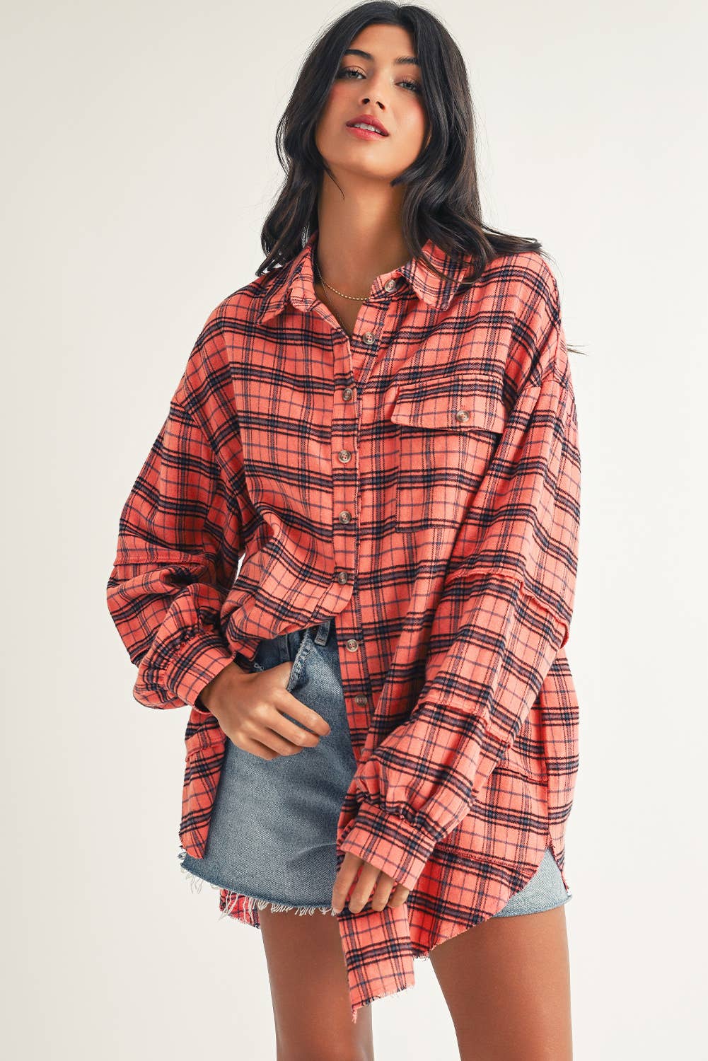 Distressed Fire Flannel (Full Run)
