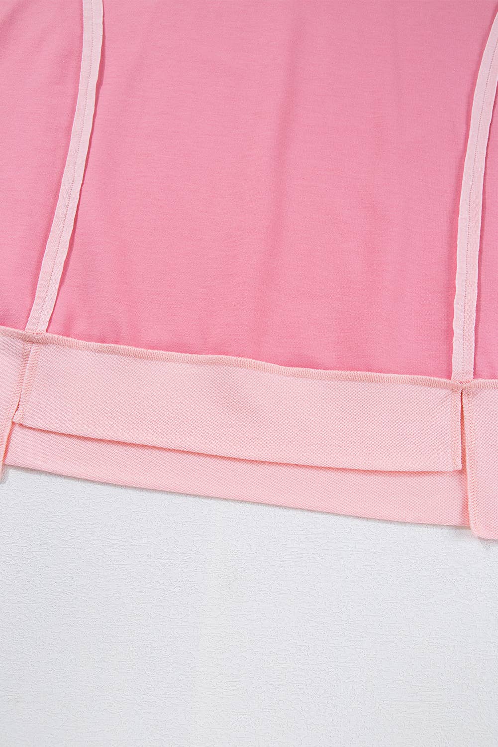 Two Toned Pink Tee (Curvy)
