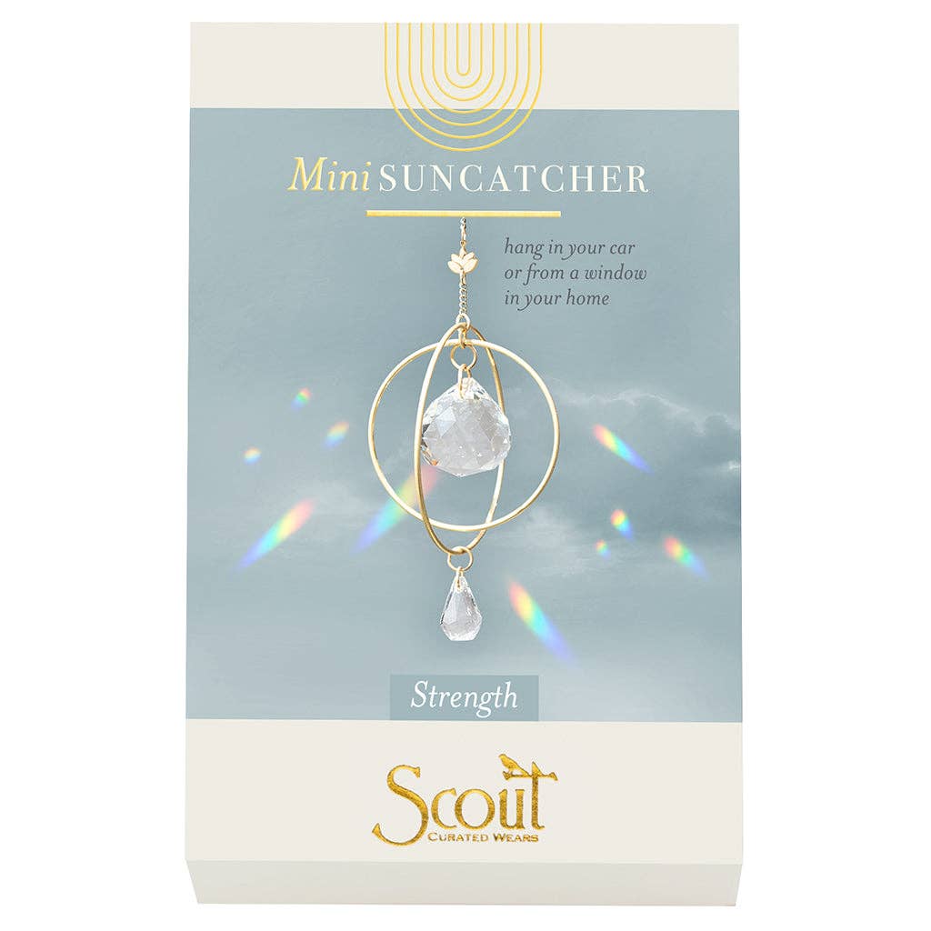 Lotus/Strength Suncatcher
