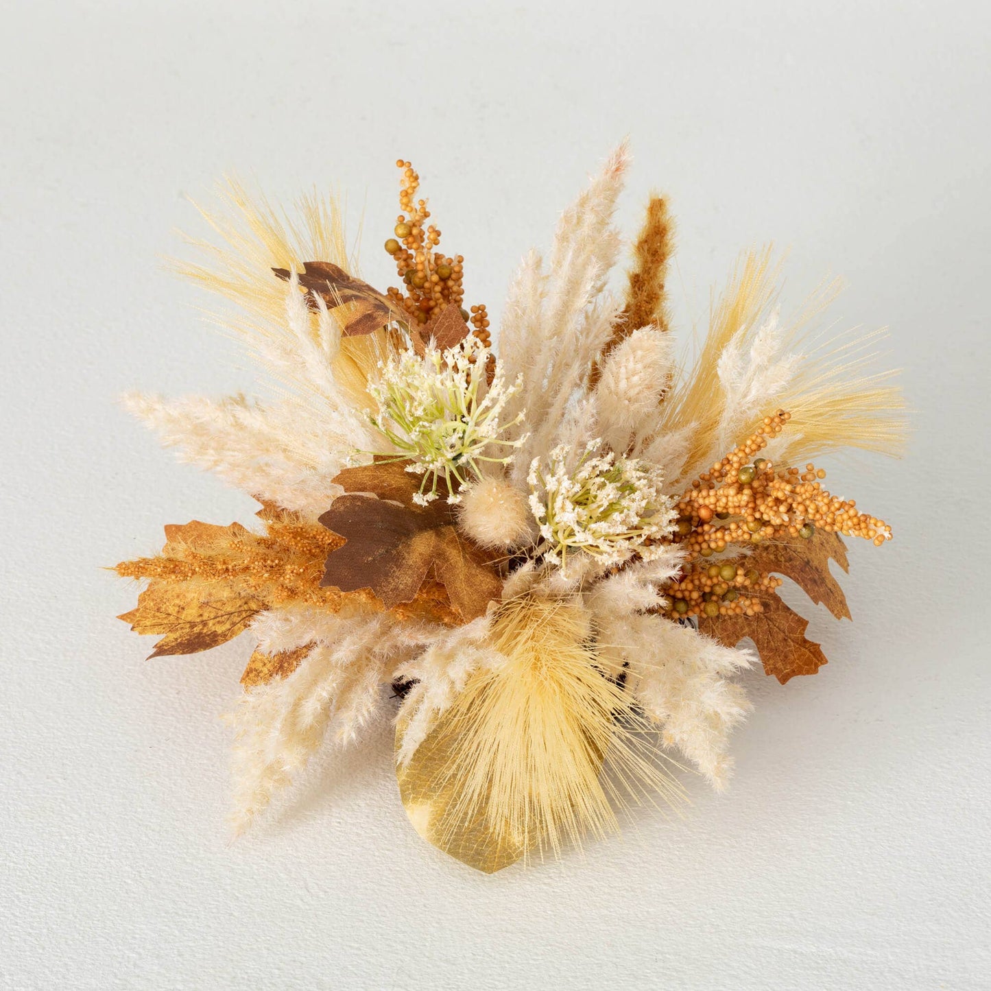 Dried Pampas Half Sphere