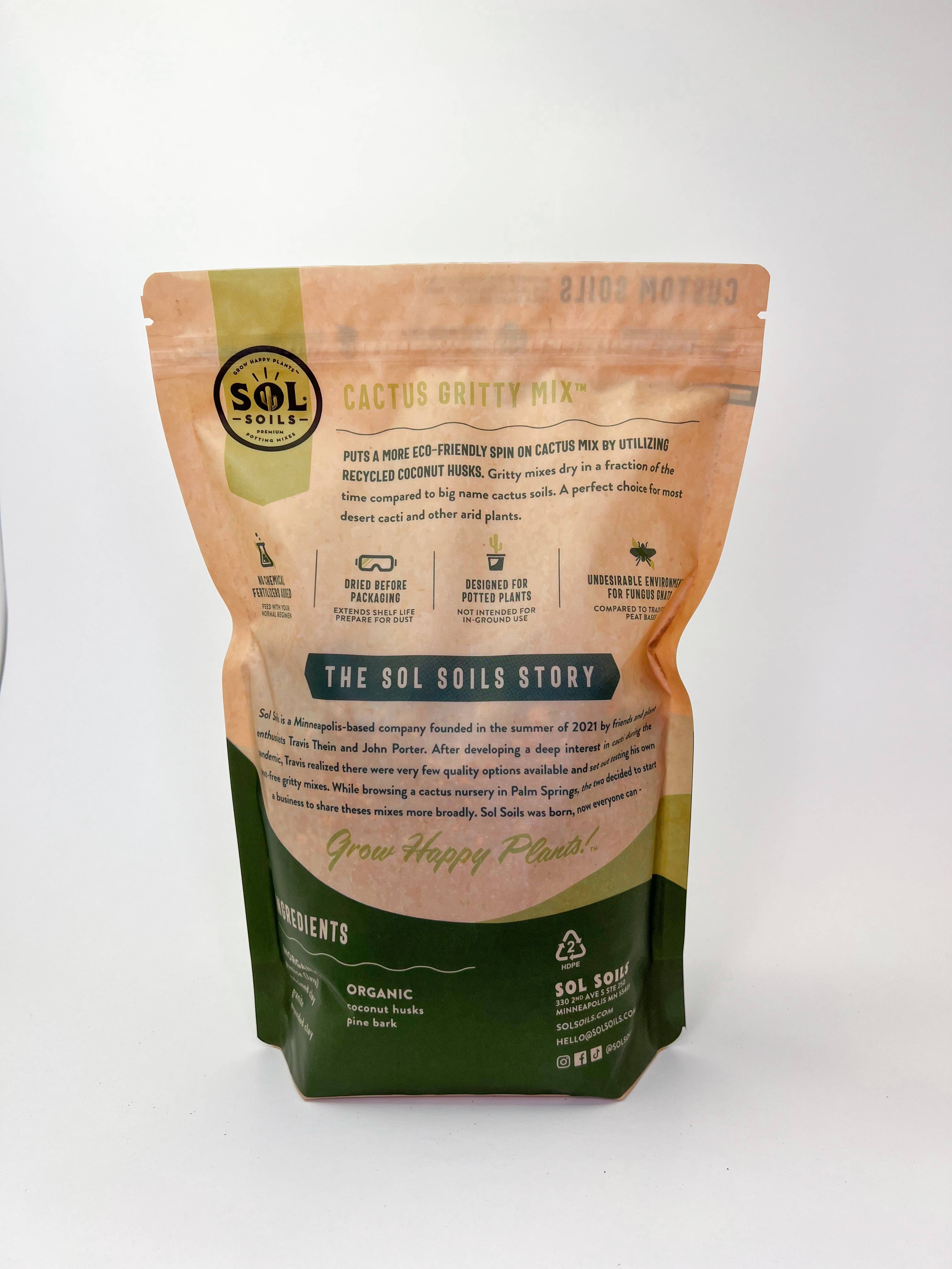Soil (1Qt) Cactus Gritty Mix