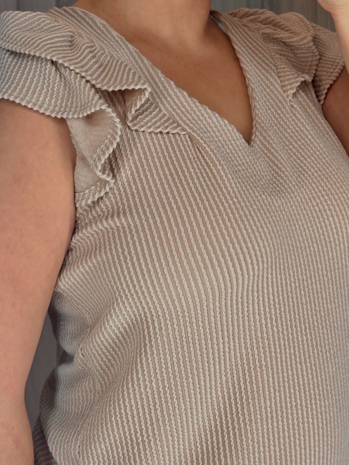 Hazel Ruffle T-Shirt