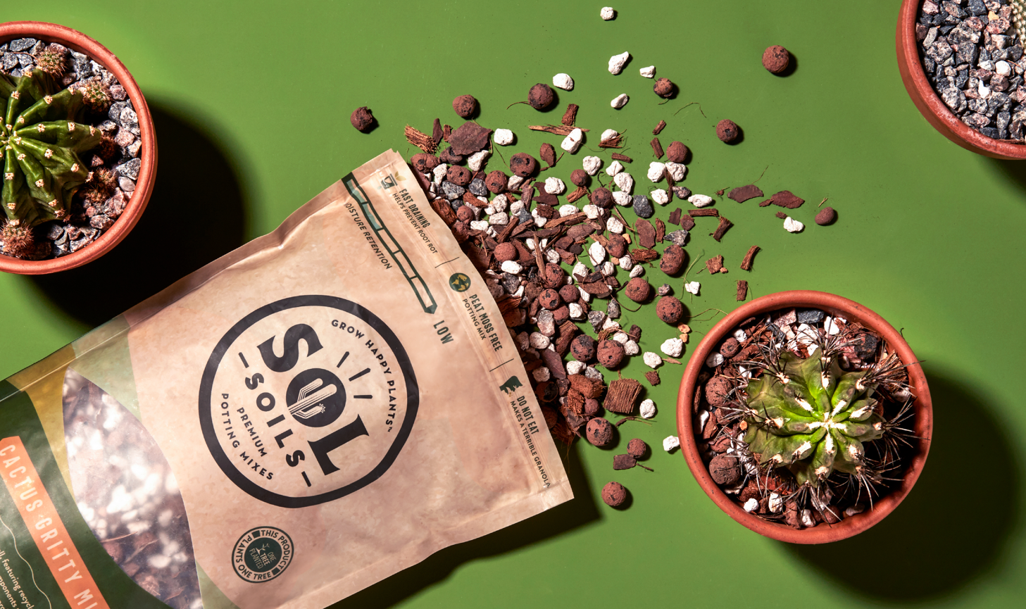 Soil (1Qt) Cactus Gritty Mix
