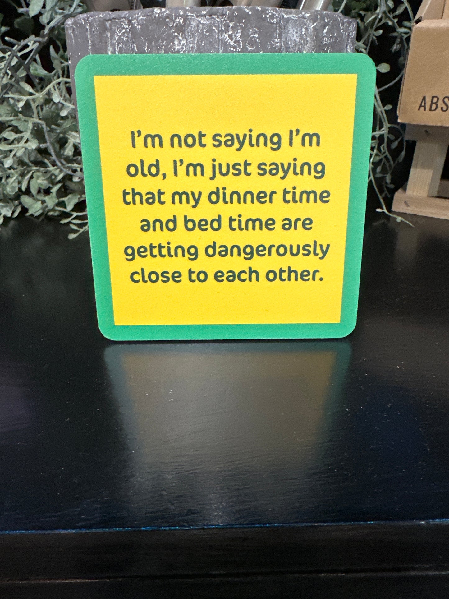 'Drinks On Me' Coasters