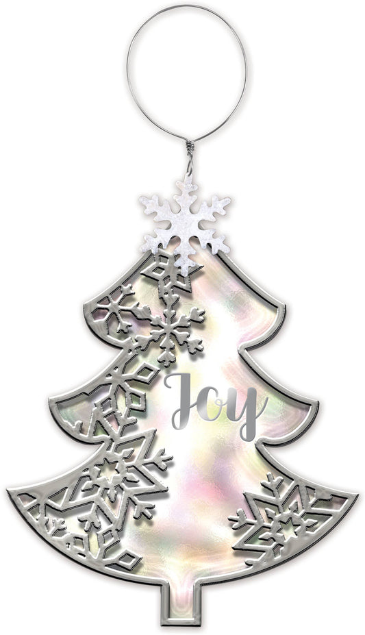 White Tree Ornament