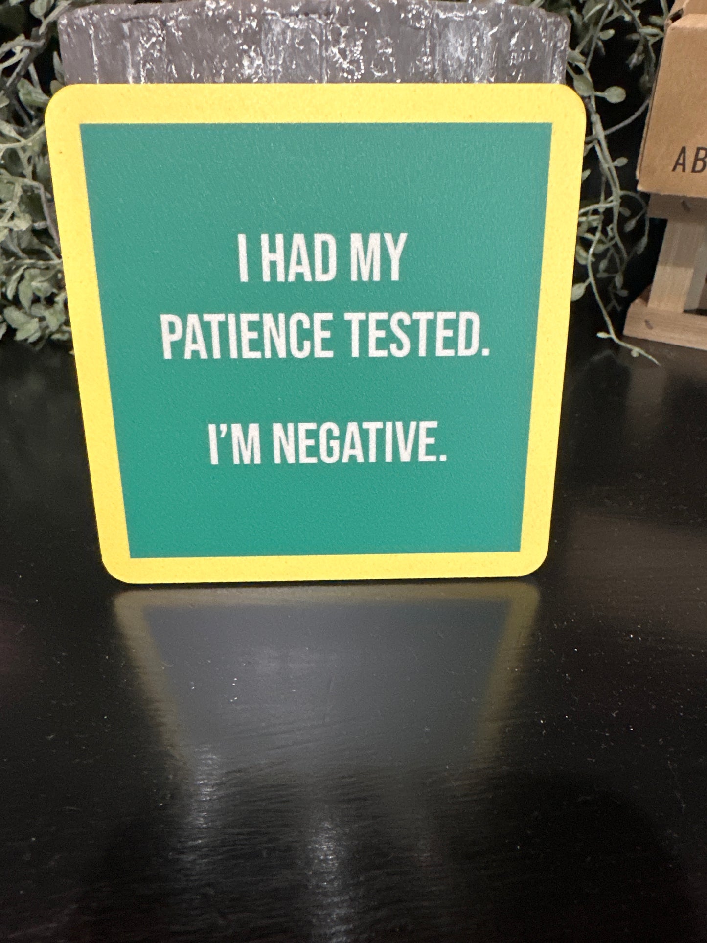 'Drinks On Me' Coasters