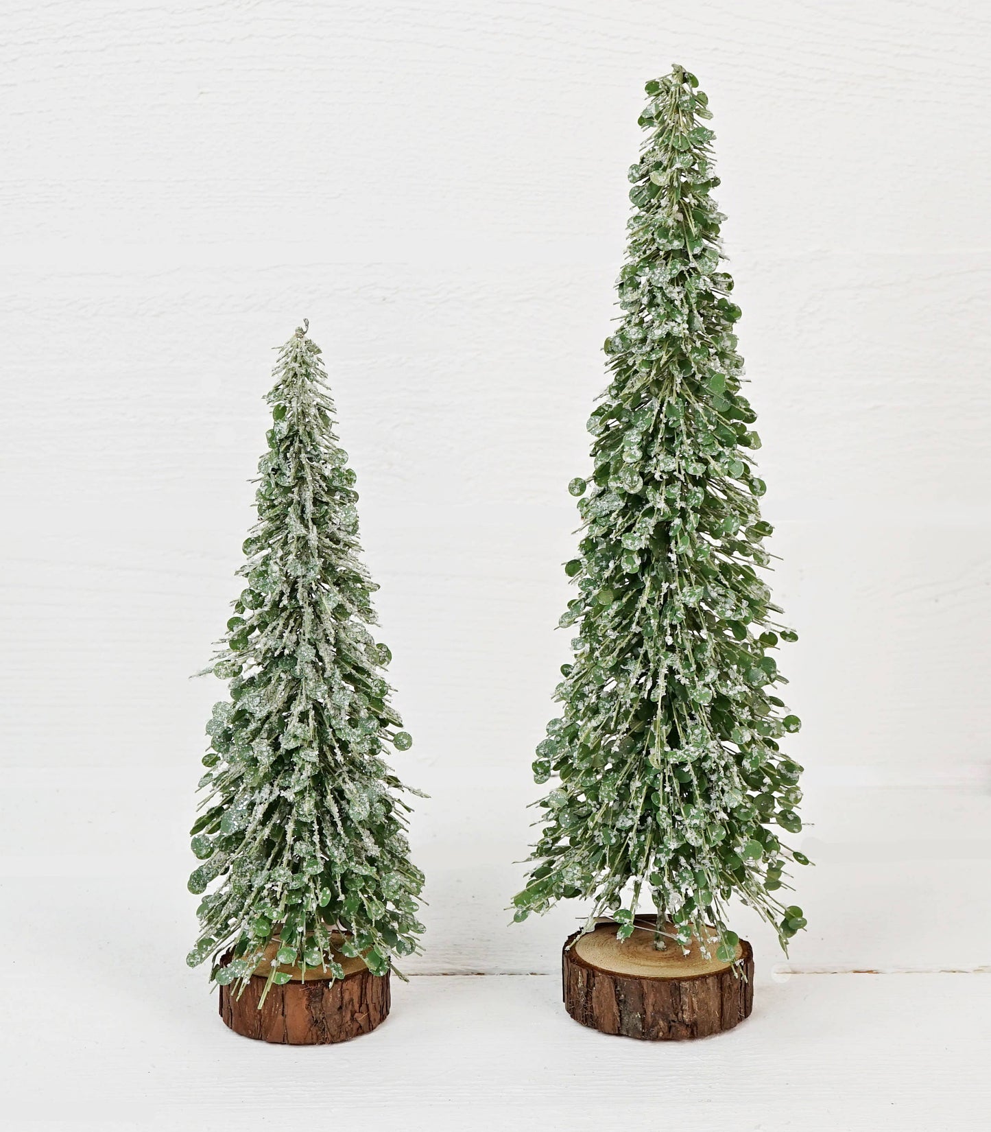 Icy Boxwood Brush Tree