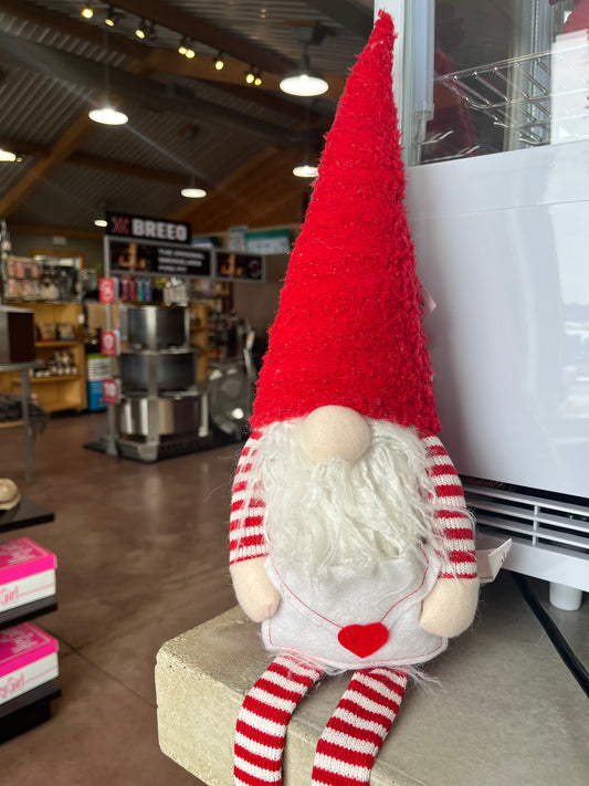 Valentines Stuffed Gnome