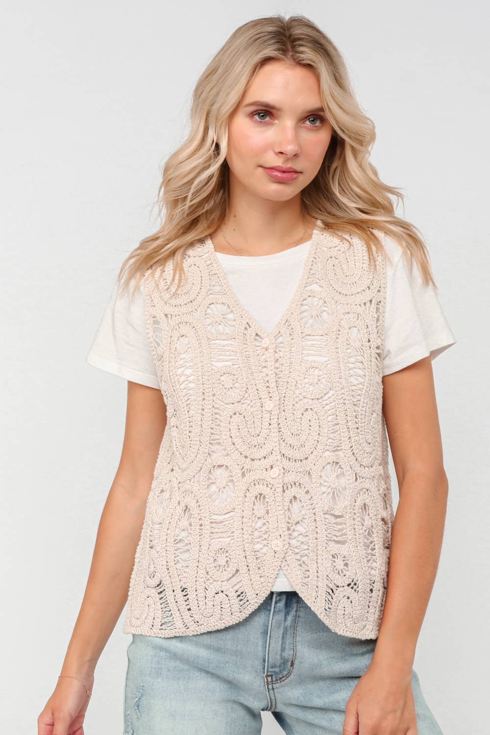 Mali Crochet Vest