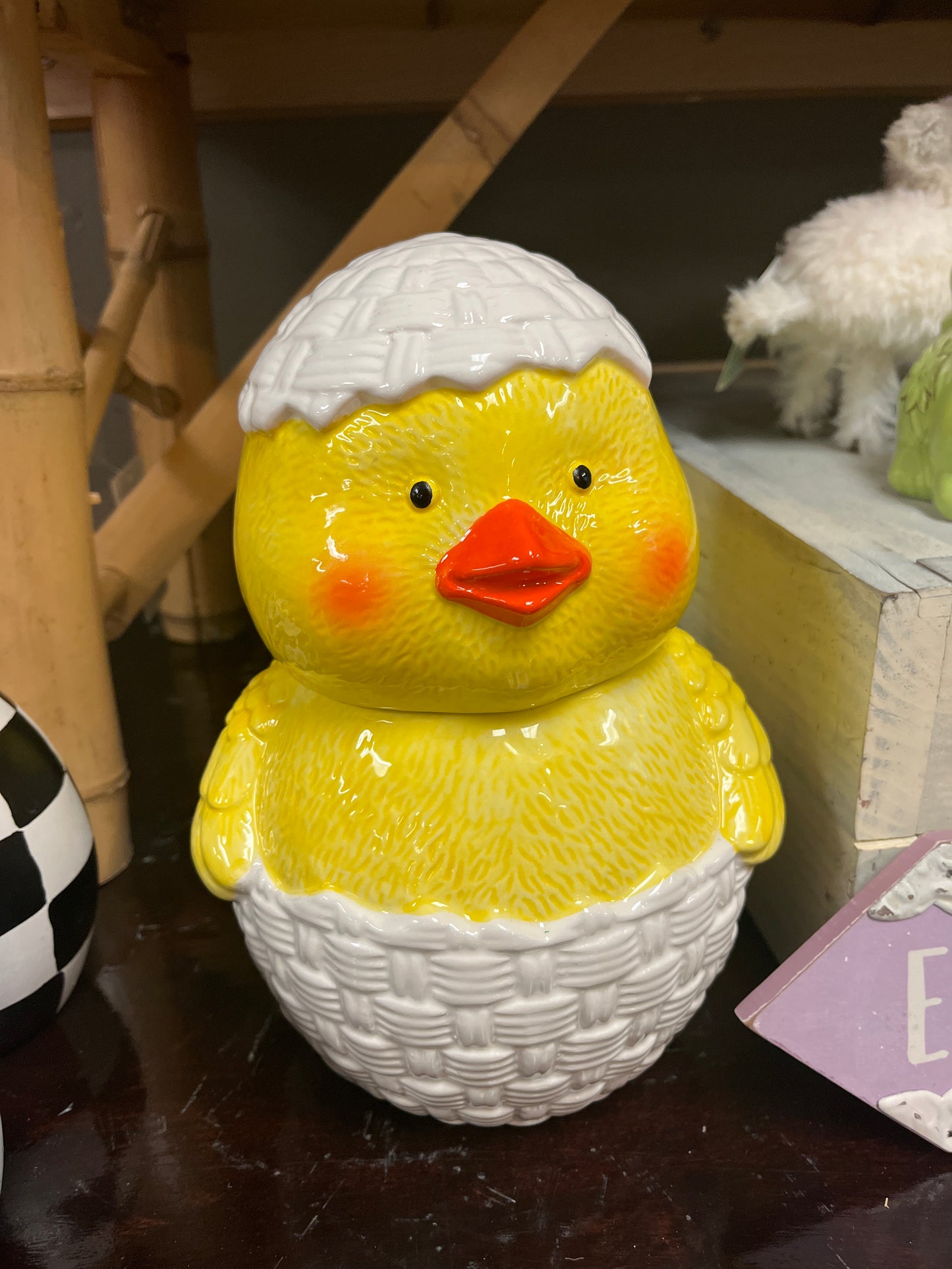 Easter Chick Jar