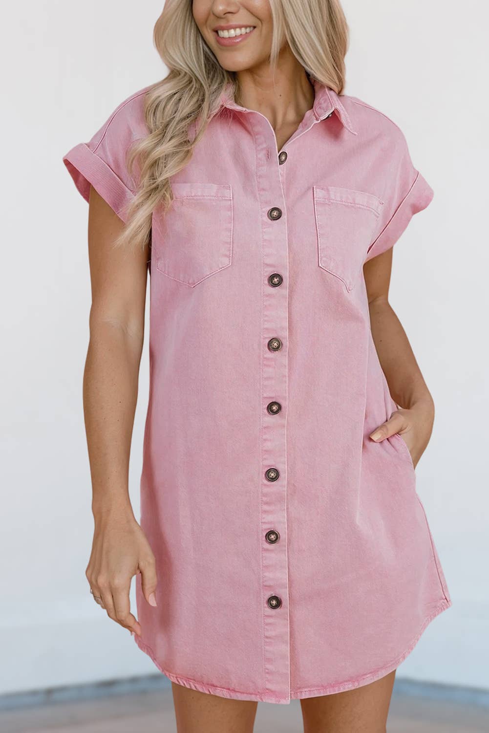 Hey Cowboy Denim Dress