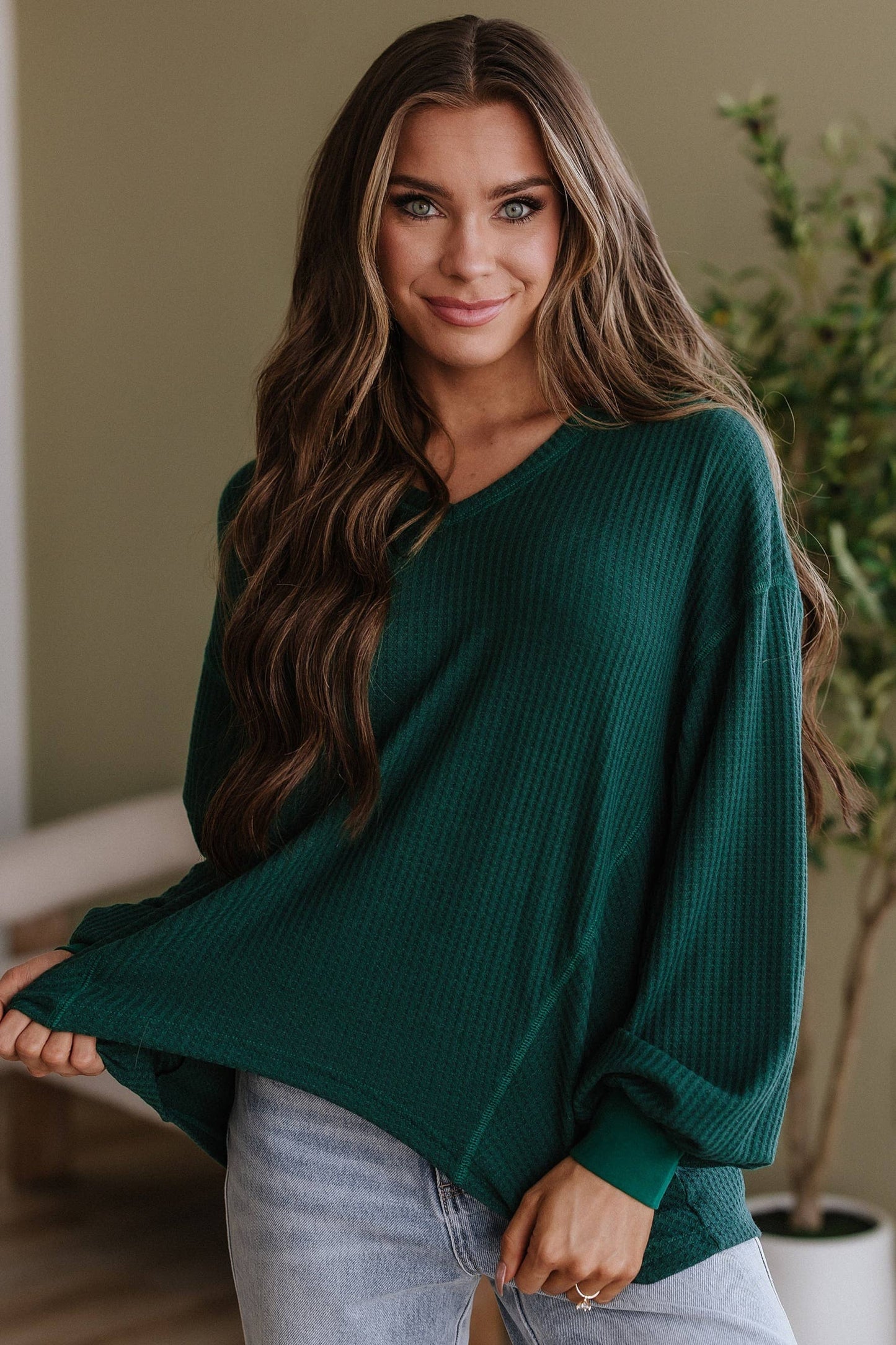 Kami Waffle Knit Tunic (Full Run)