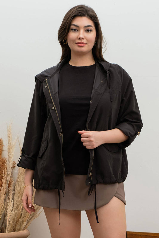 Coffee Run Jacket (Curvy)