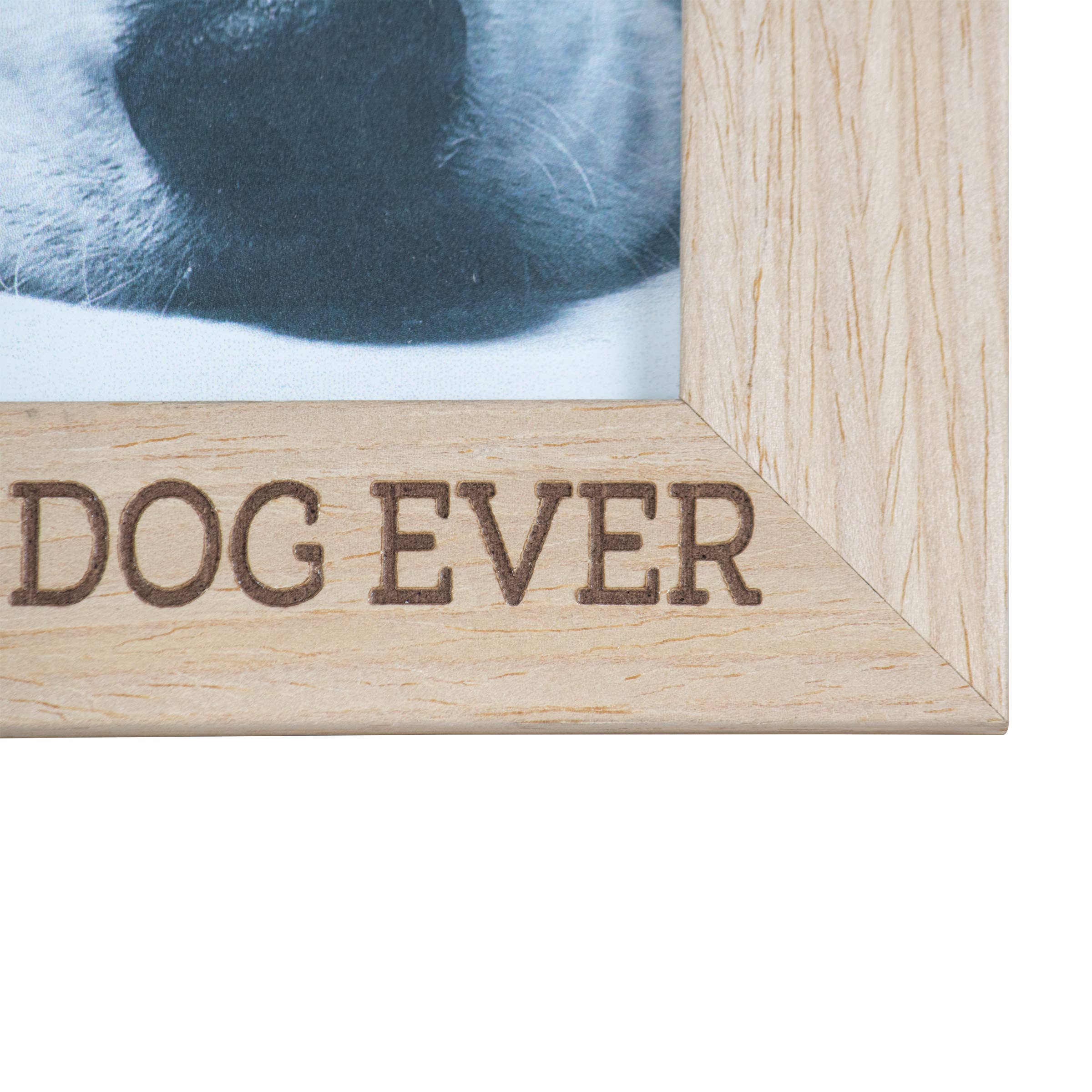 "Best Dog Ever" Wood Frame