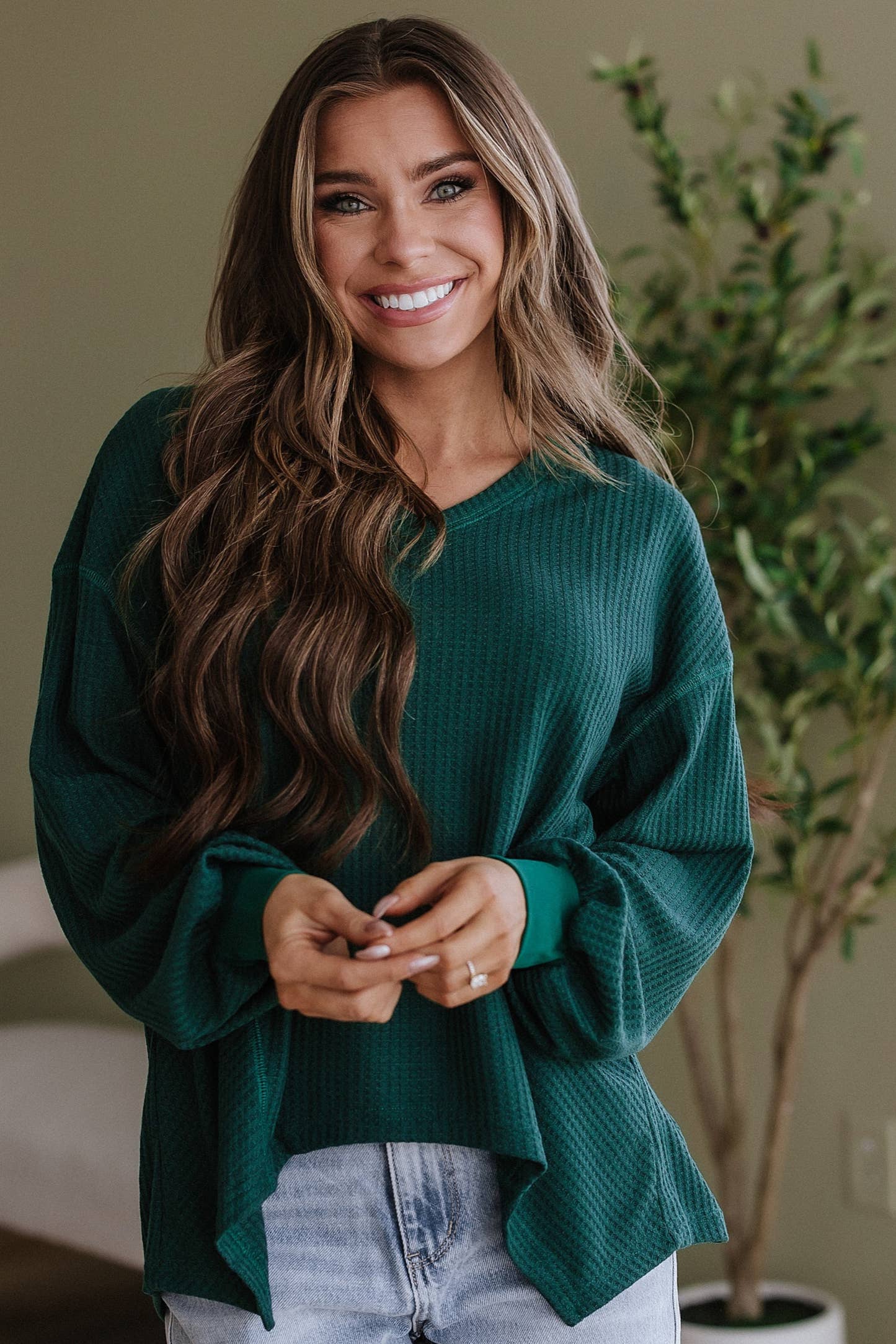 Kami Waffle Knit Tunic (Full Run)