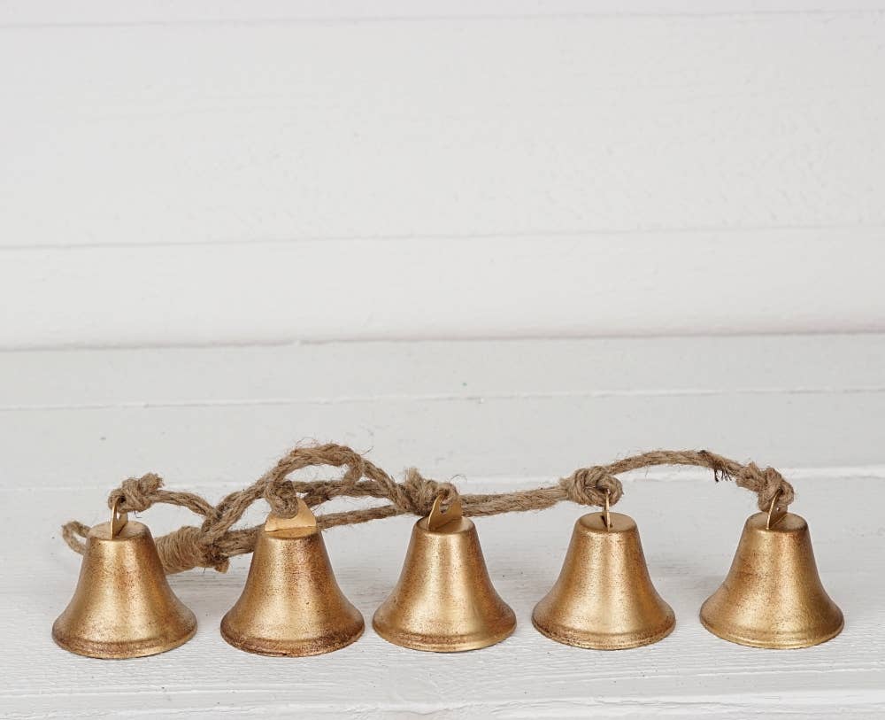 Vintage Gold Liberty Bells