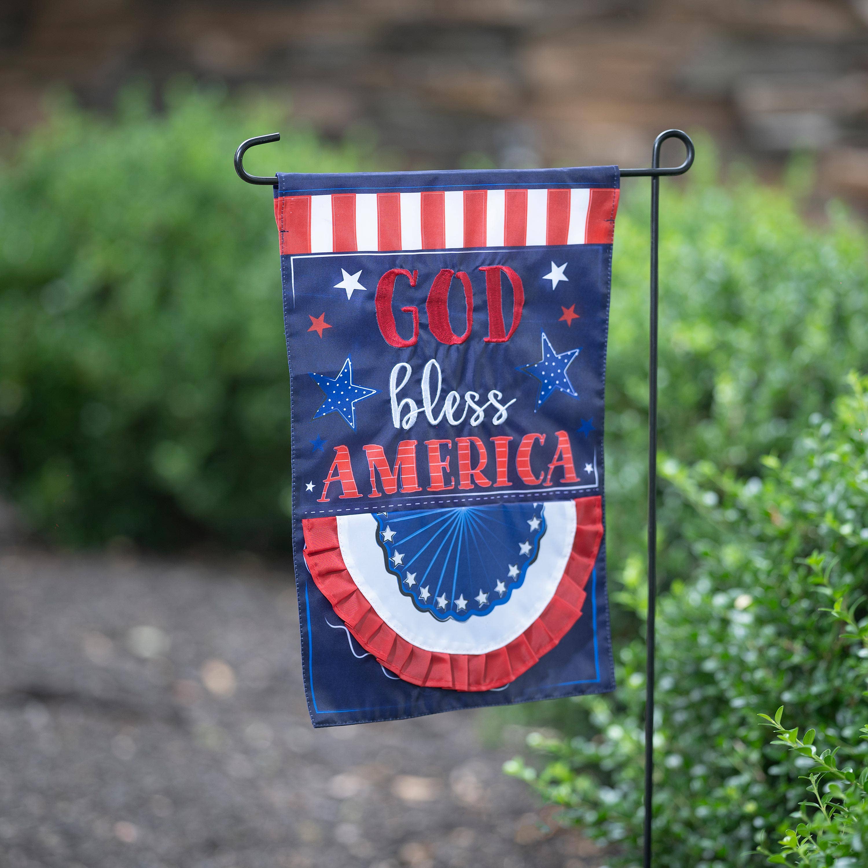 Patriotic Garden Flag