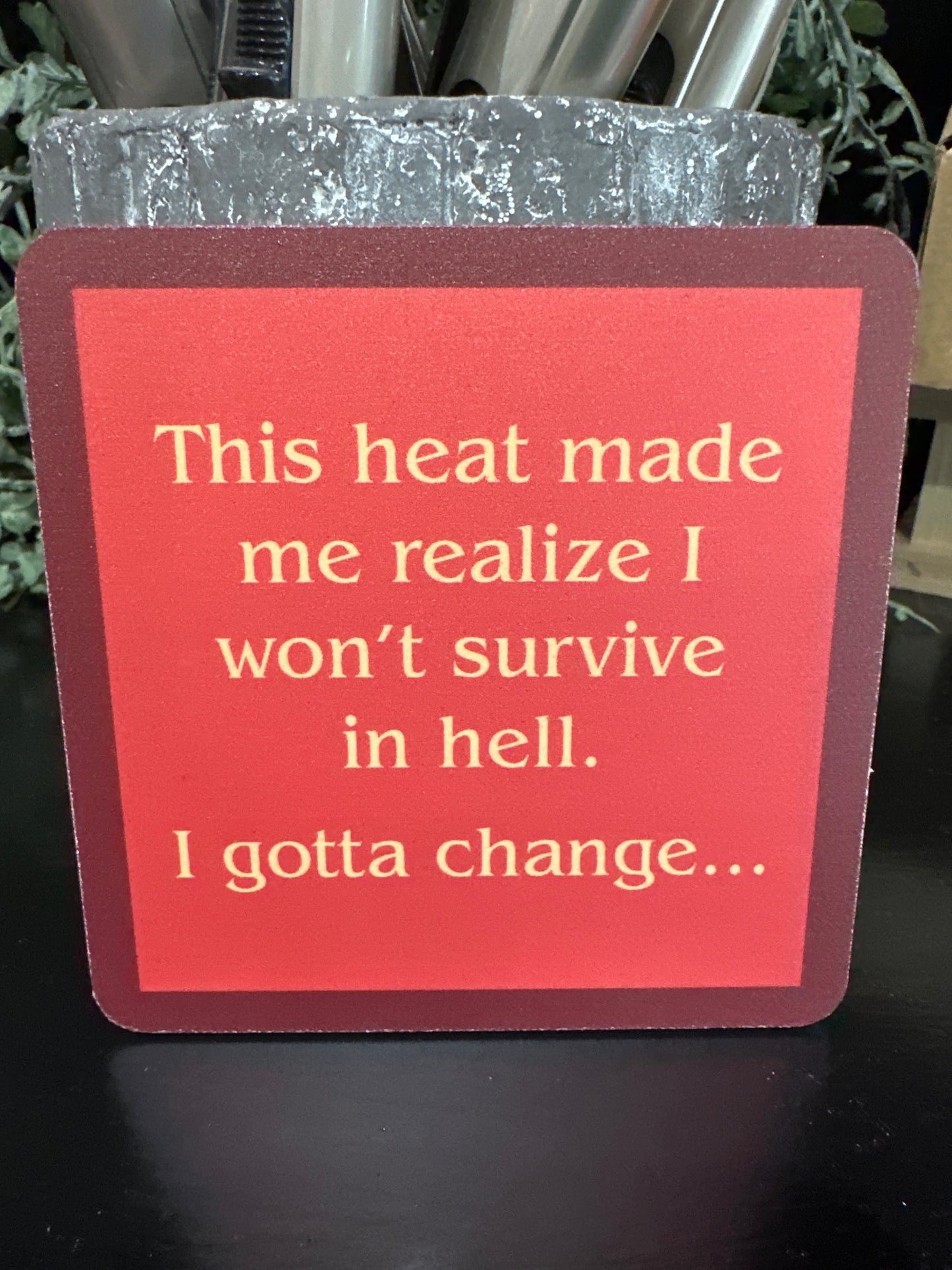 'Drinks On Me' Coasters
