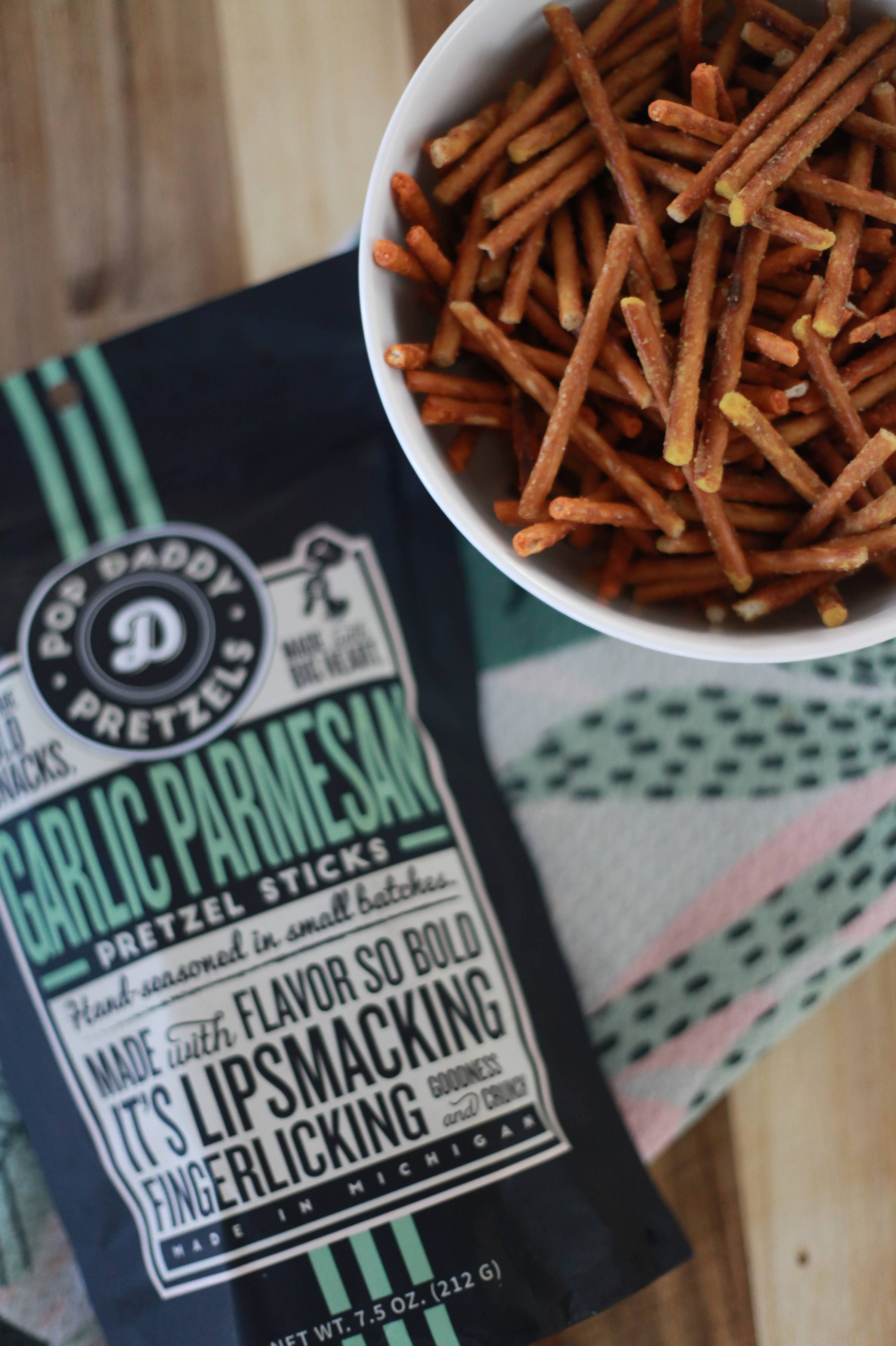 Garlic Parmesan Pretzels