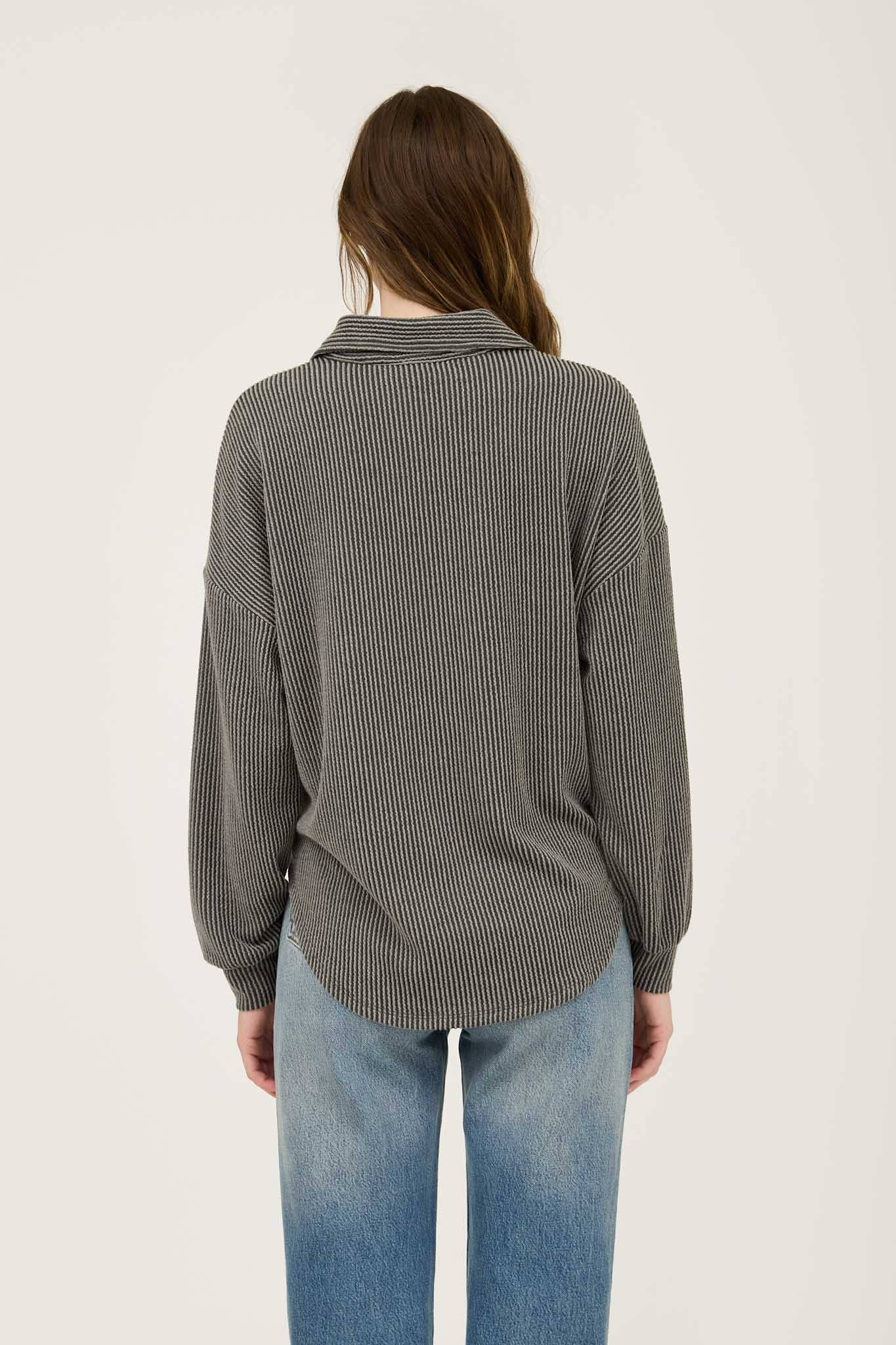 Pinstripe Long Sleeve