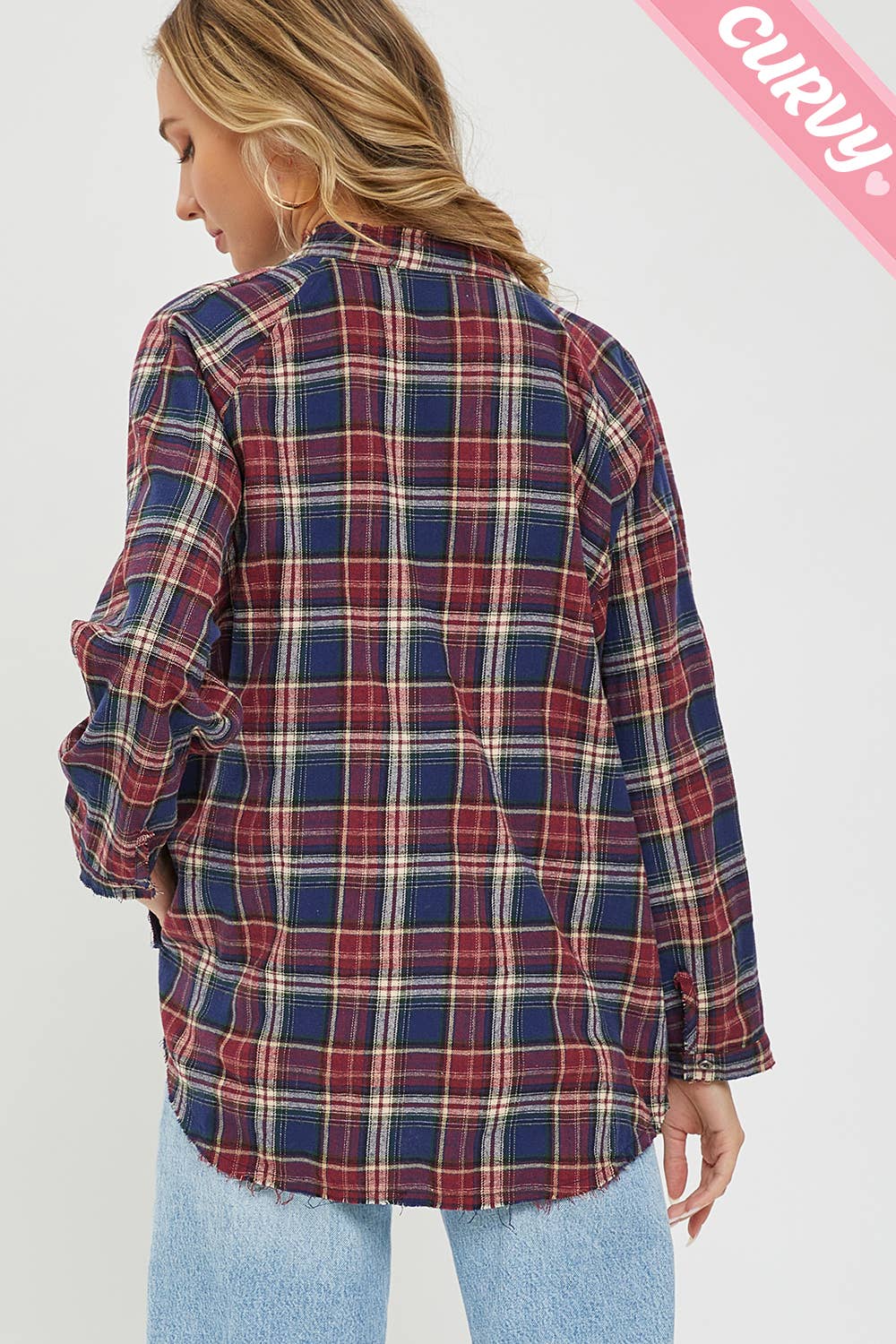 PLAID SHIRTS PLUS SIZE