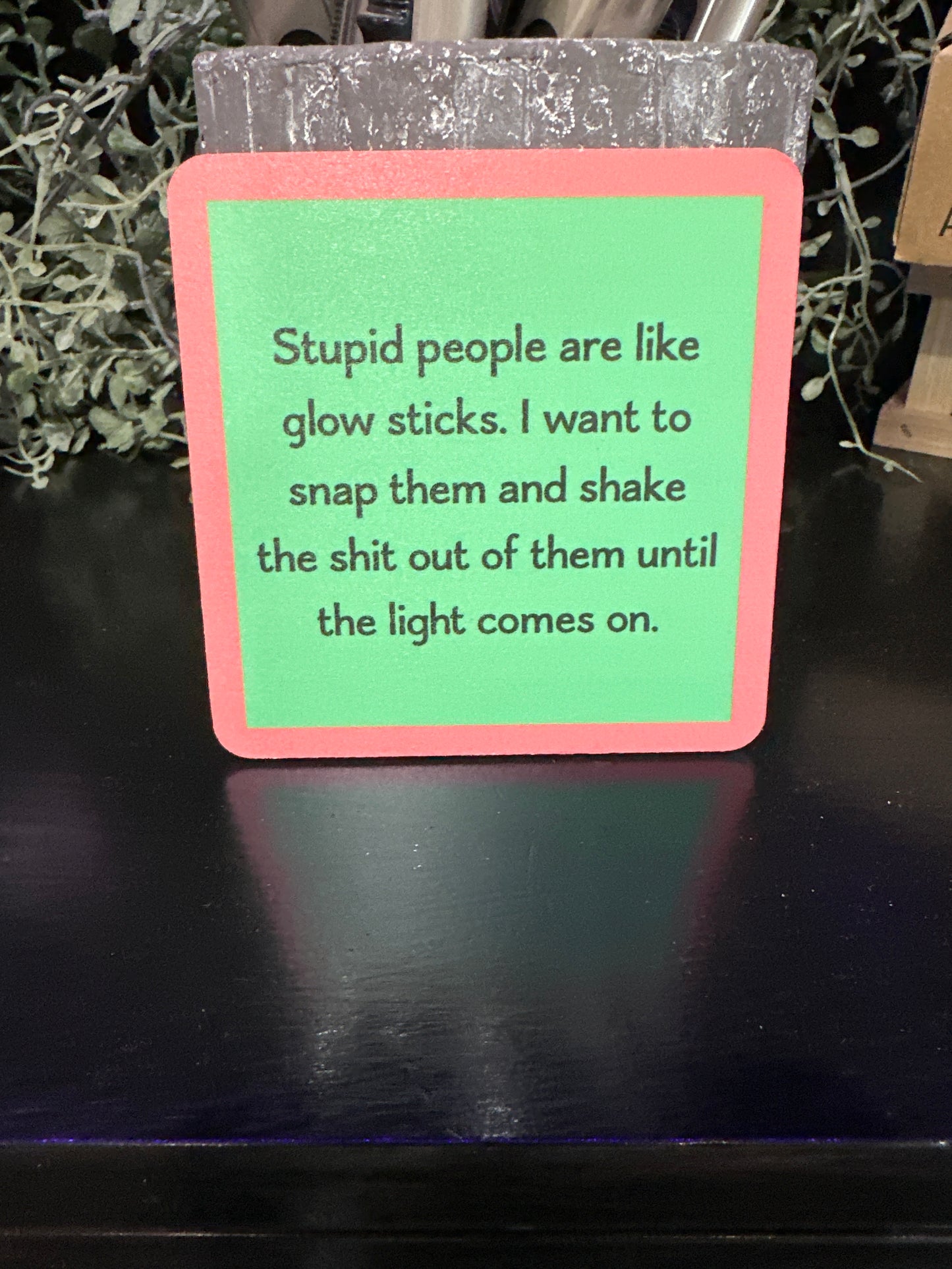'Drinks On Me' Coasters