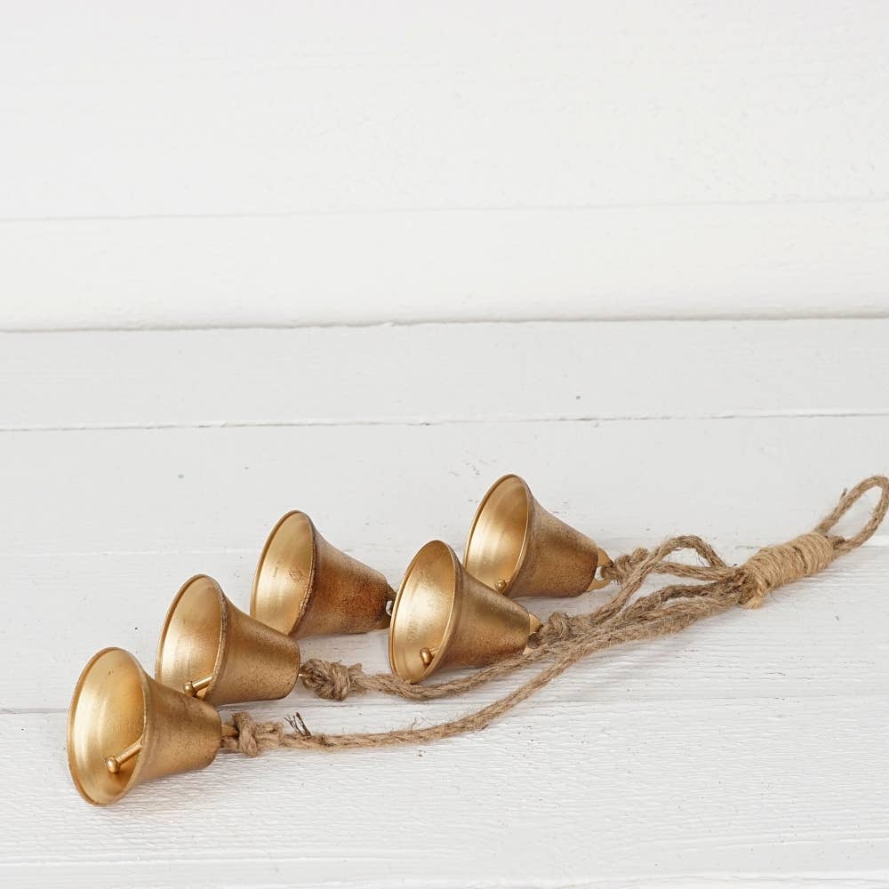 Vintage Gold Liberty Bells