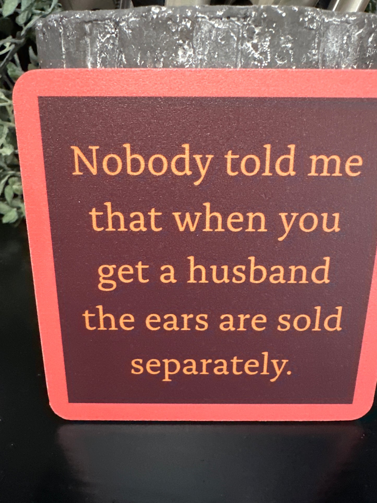'Drinks On Me' Coasters