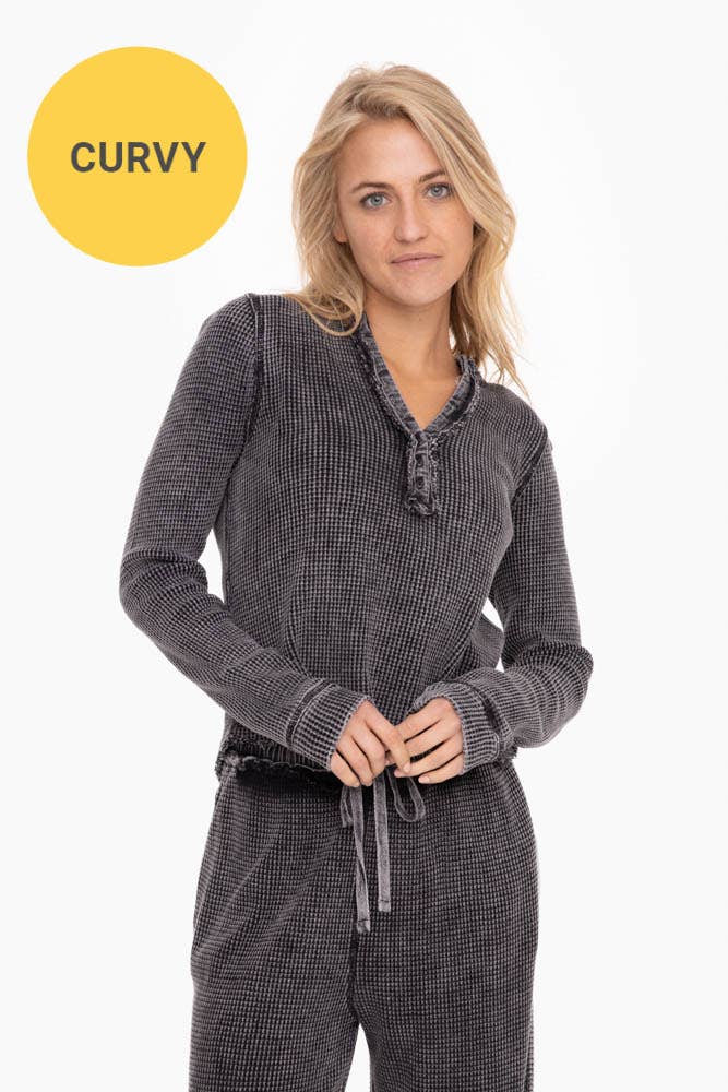 Marissa Henley Top (Curvy)