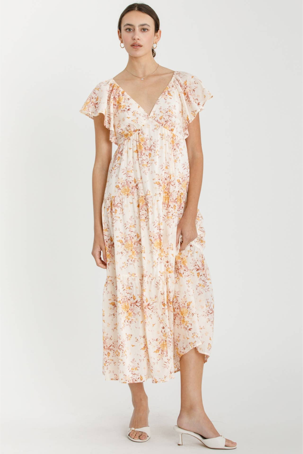 Sunset Blossom Dress