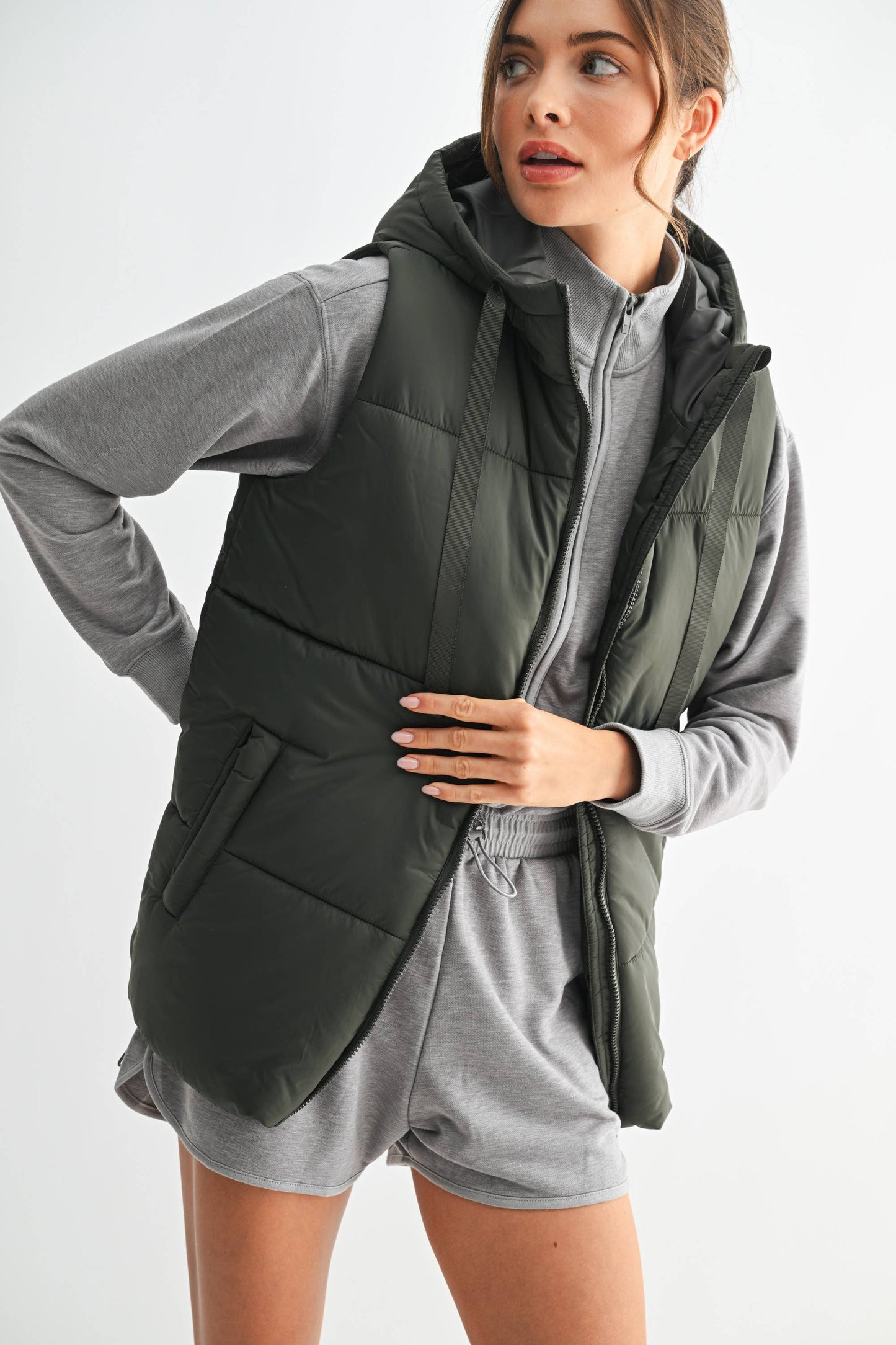 Longline Padded Vest