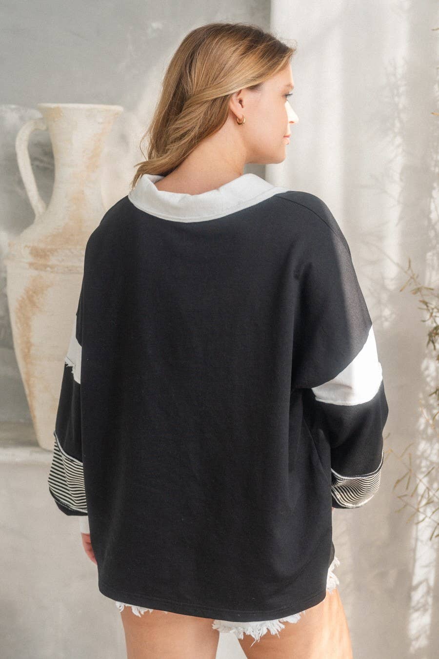 Vic Oversized Shirt (Curvy)