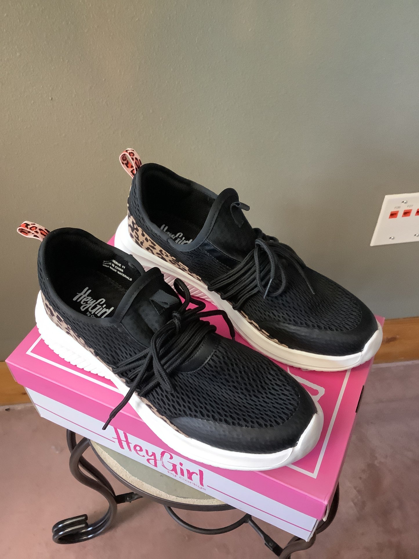 Leopard Tennis Shoes