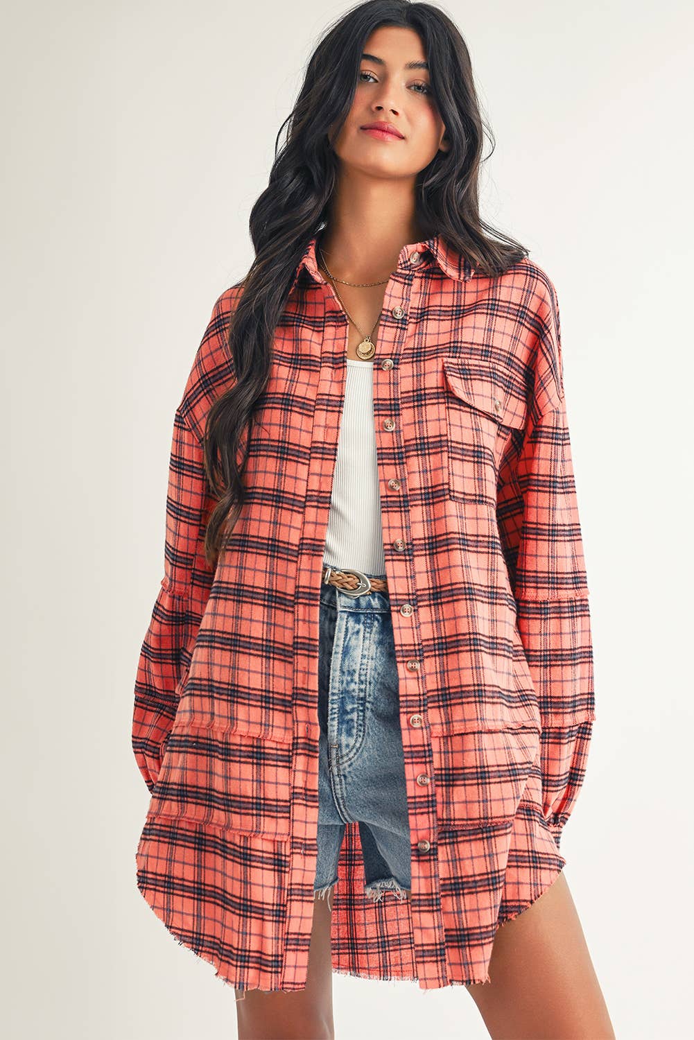 Distressed Fire Flannel (Full Run)