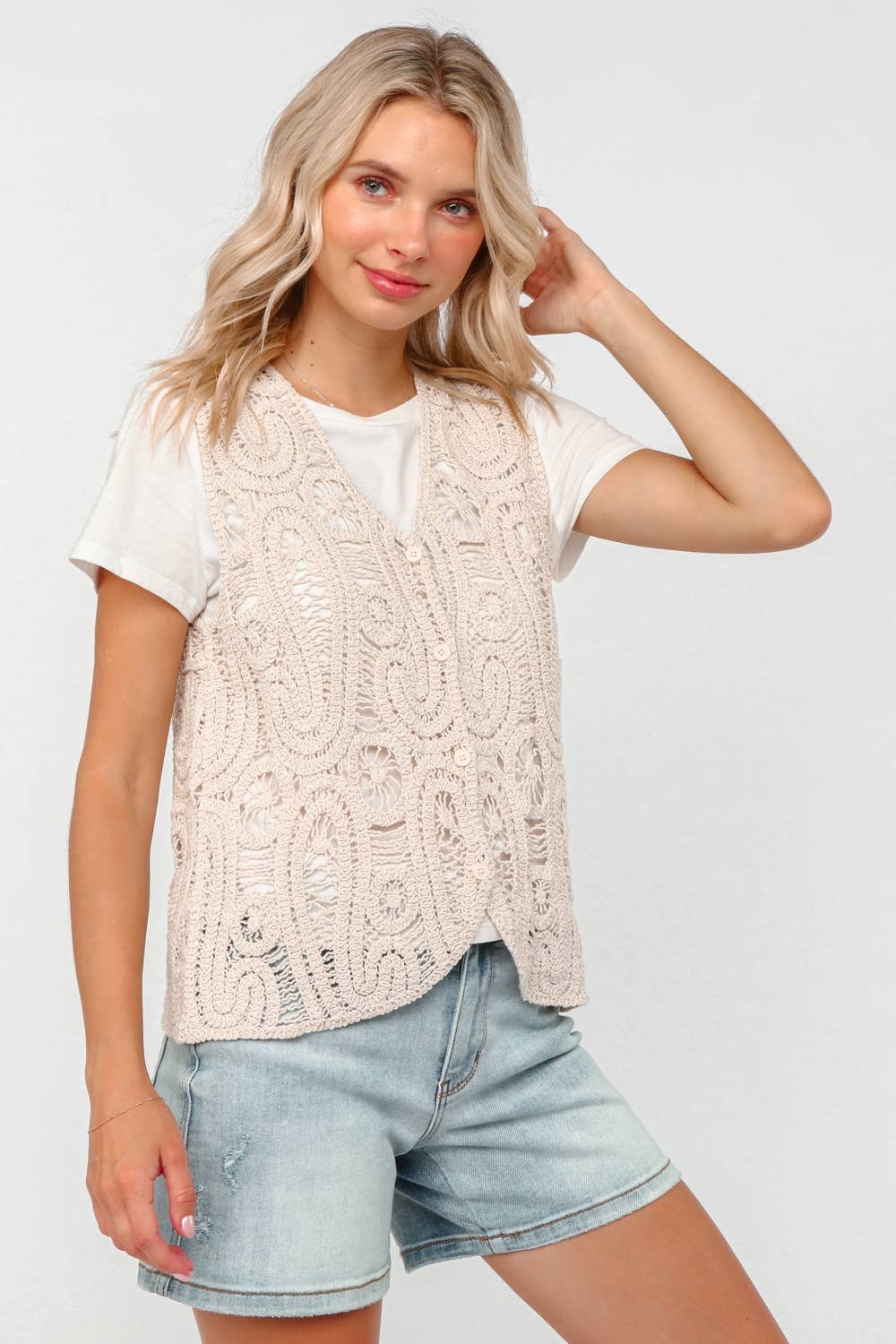 Mali Crochet Vest