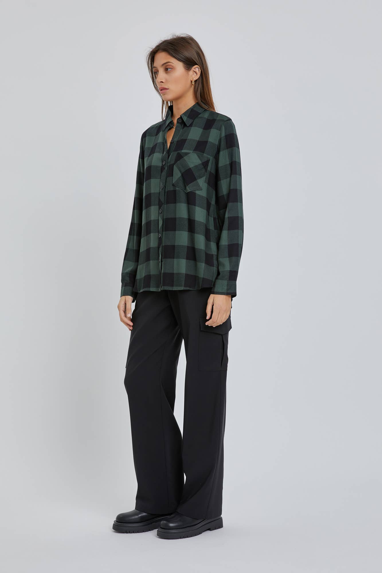 Hunter Flannel (Curvy)