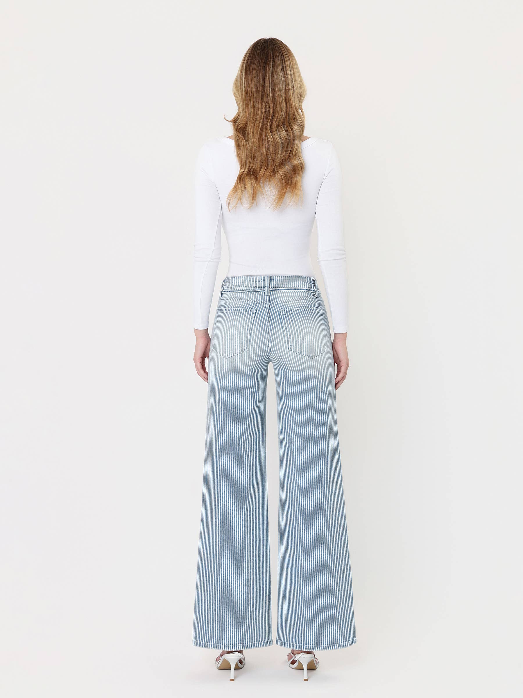 Pinstripe Play Jeans