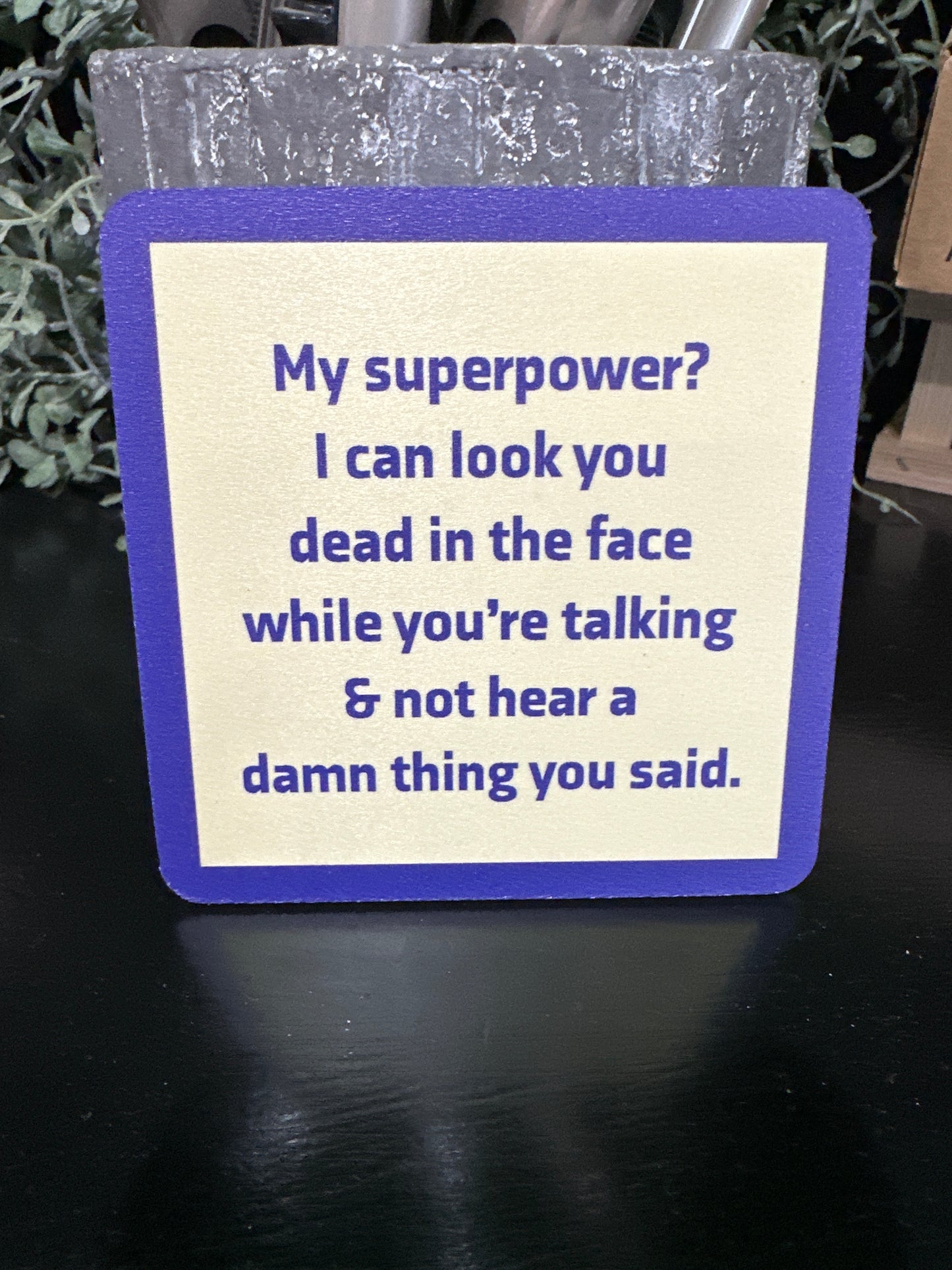 'Drinks On Me' Coasters
