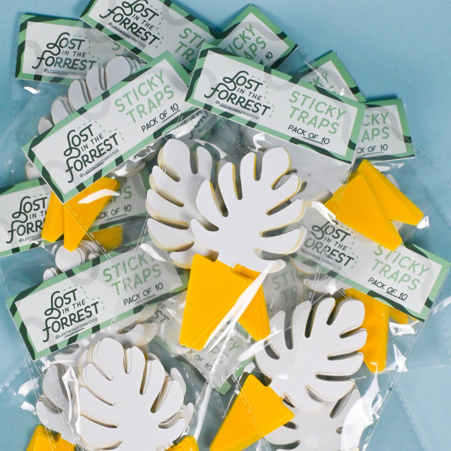 S/10 Leaf Sticky Traps