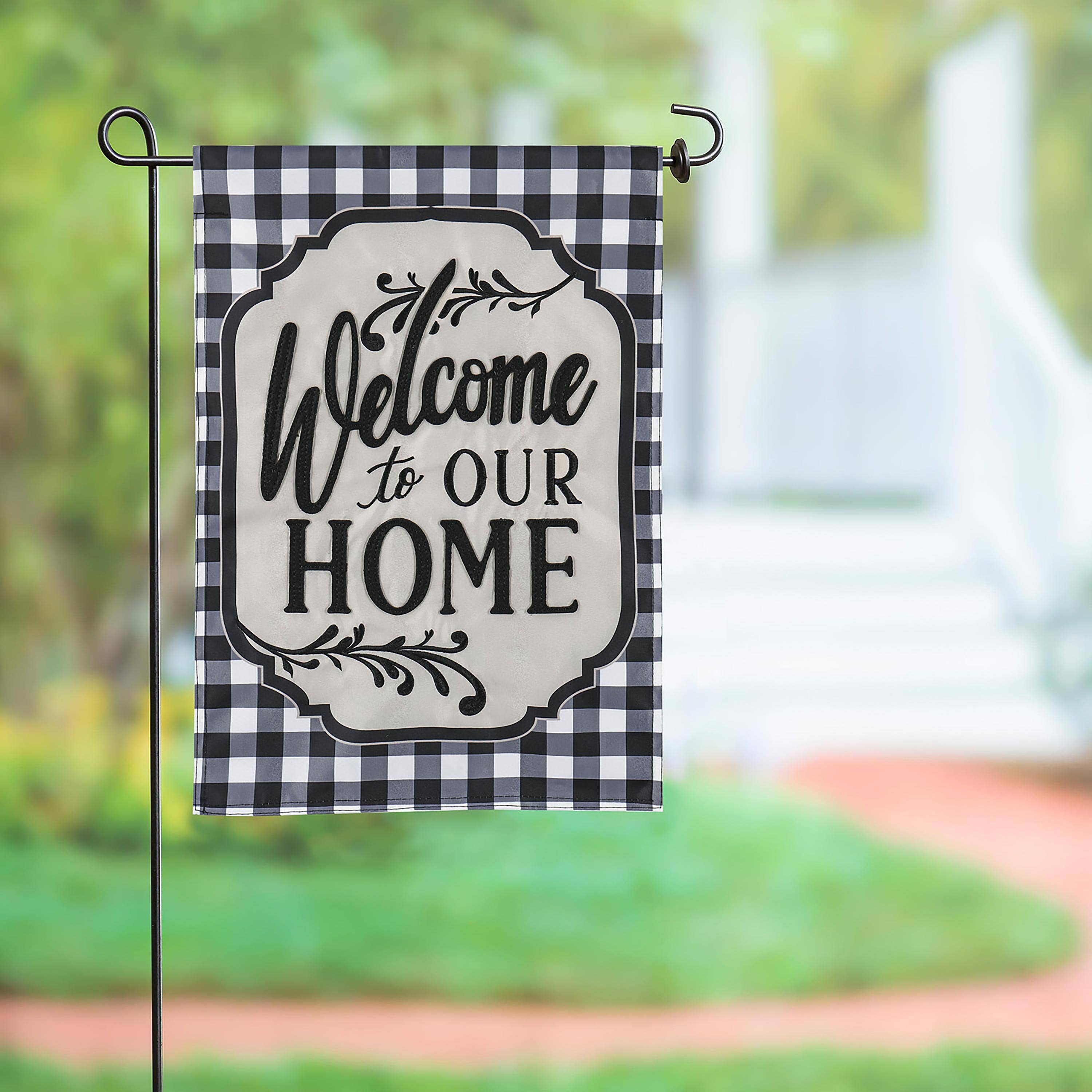 Welcome Home Garden Flag